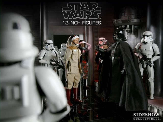 star wars figures diorama