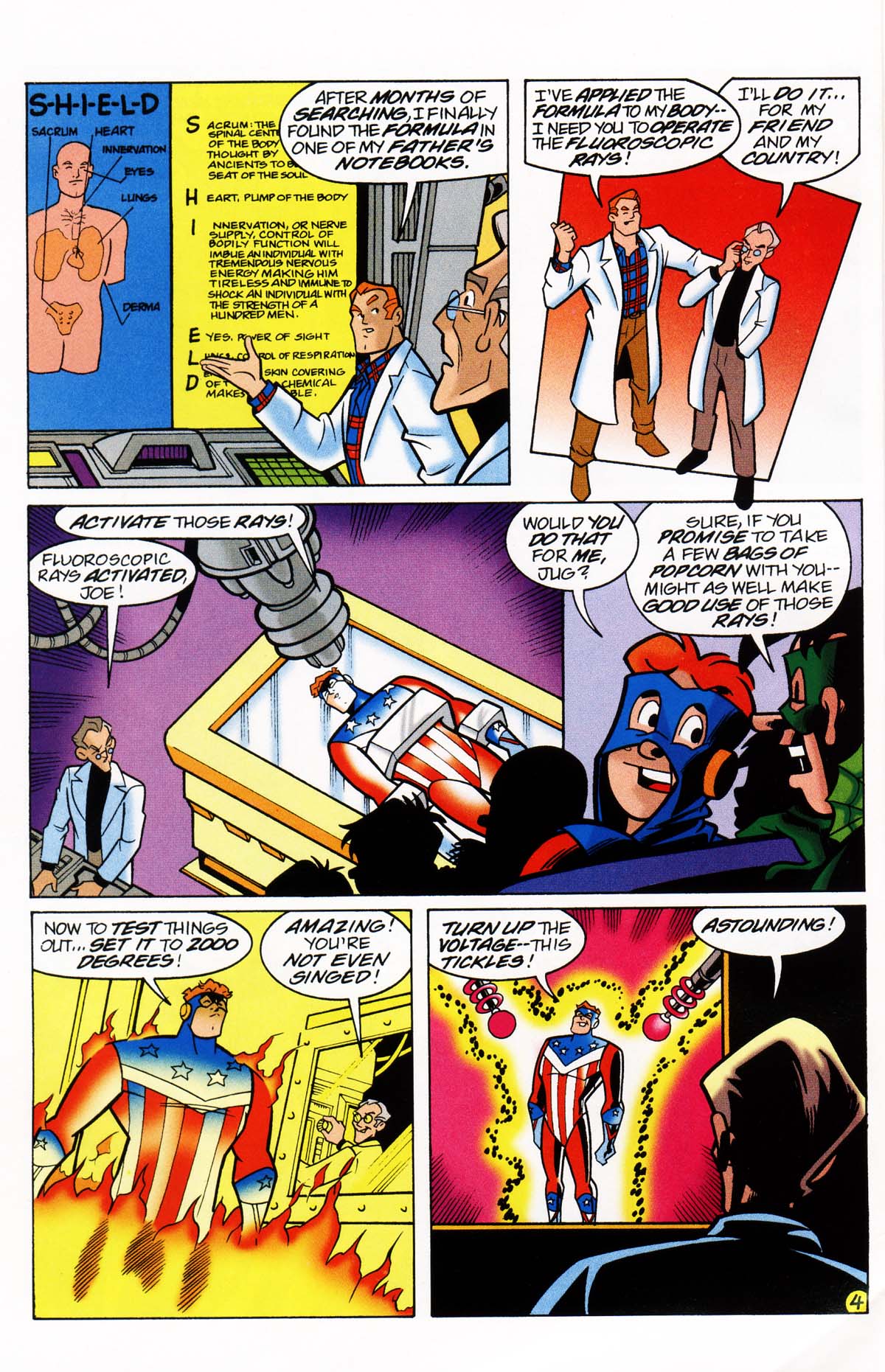 Read online Archie & Friends and the Shield comic -  Issue # Full - 5