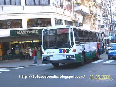 Fotos de Omnibus: TRANSP.27 DE JUNIO - LÍNEA 99