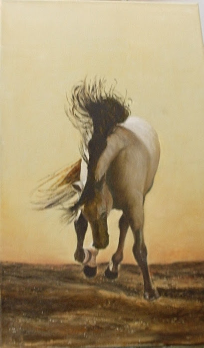 Caballo- Óleo sobre lienzo