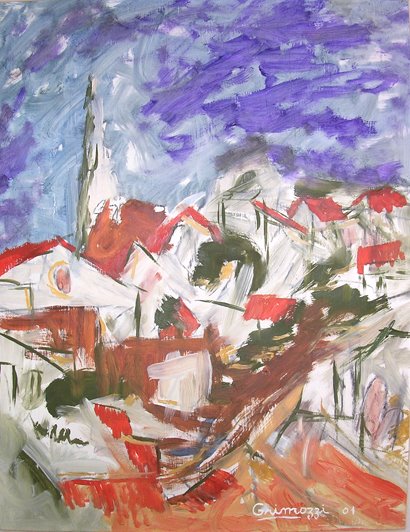 Paisaje Europeo Óleo
