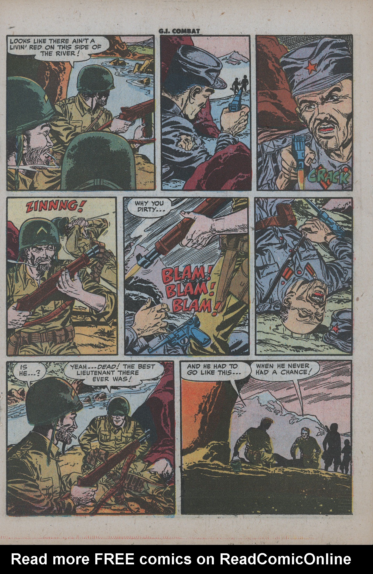 Read online G.I. Combat (1952) comic -  Issue #22 - 19