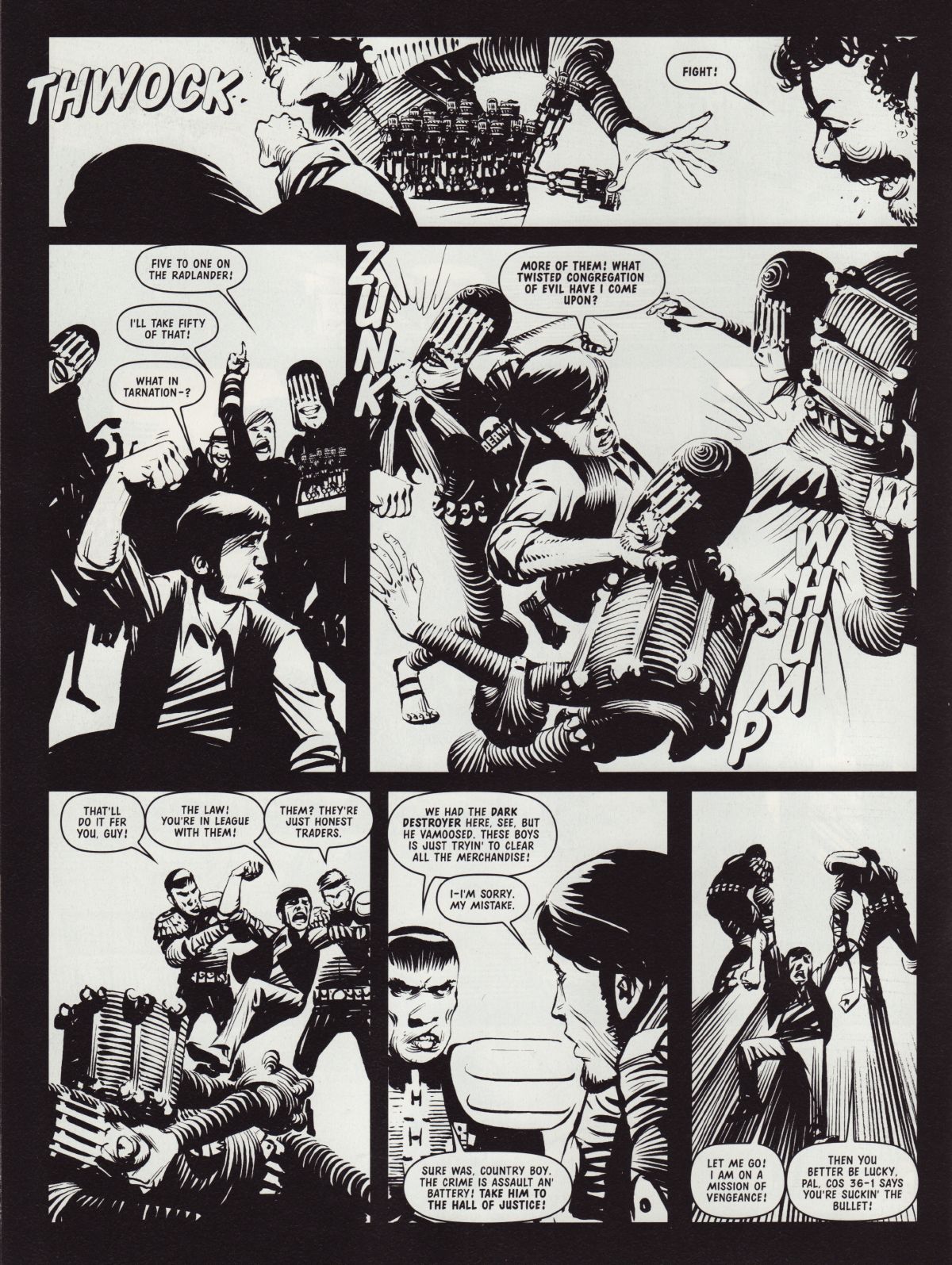 Read online Judge Dredd Megazine (Vol. 5) comic -  Issue #215 - 18