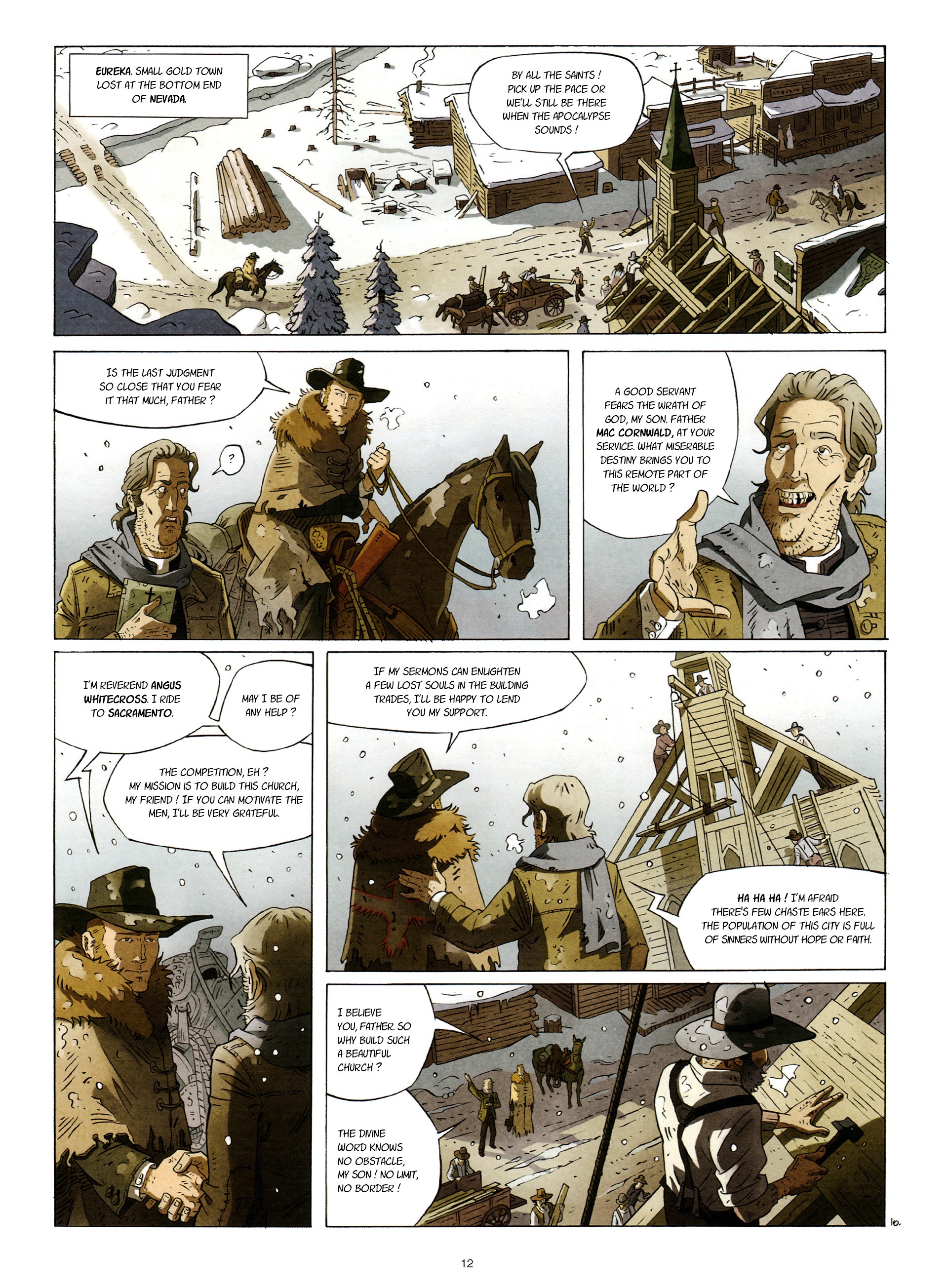 Read online The Reverend comic -  Issue #1 - 14