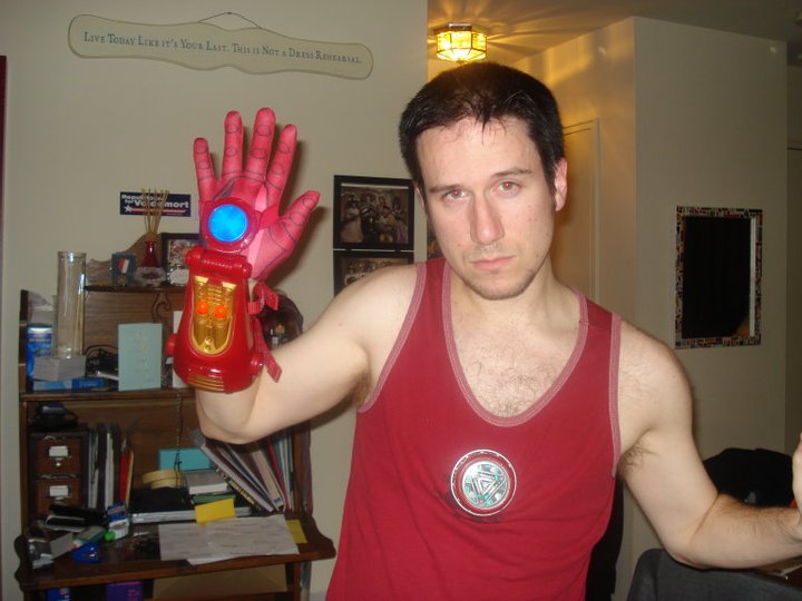 The Cool Kids Table Ben�s Halloween as Tony Stark