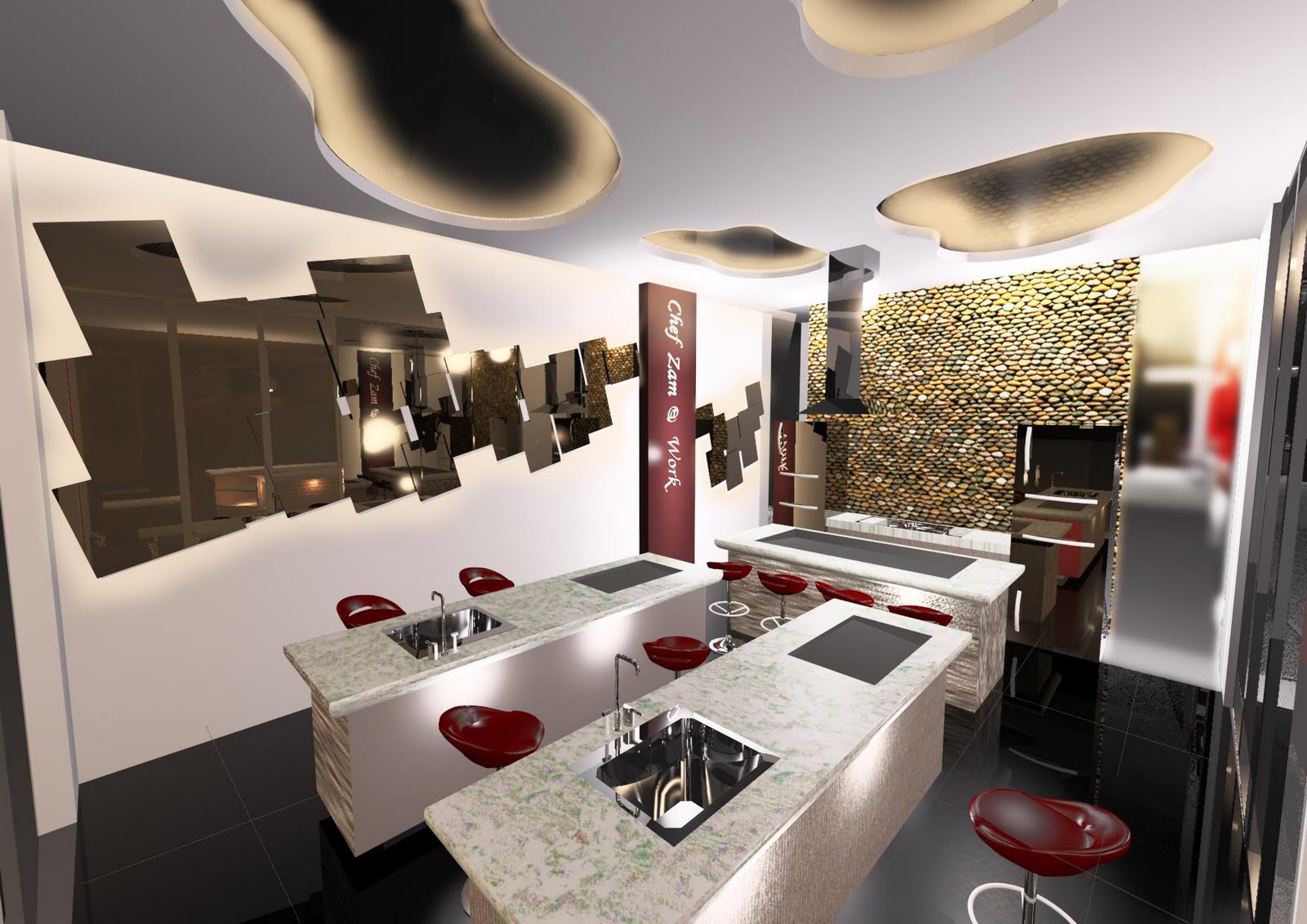 Demo Kitchen and Cafe Design