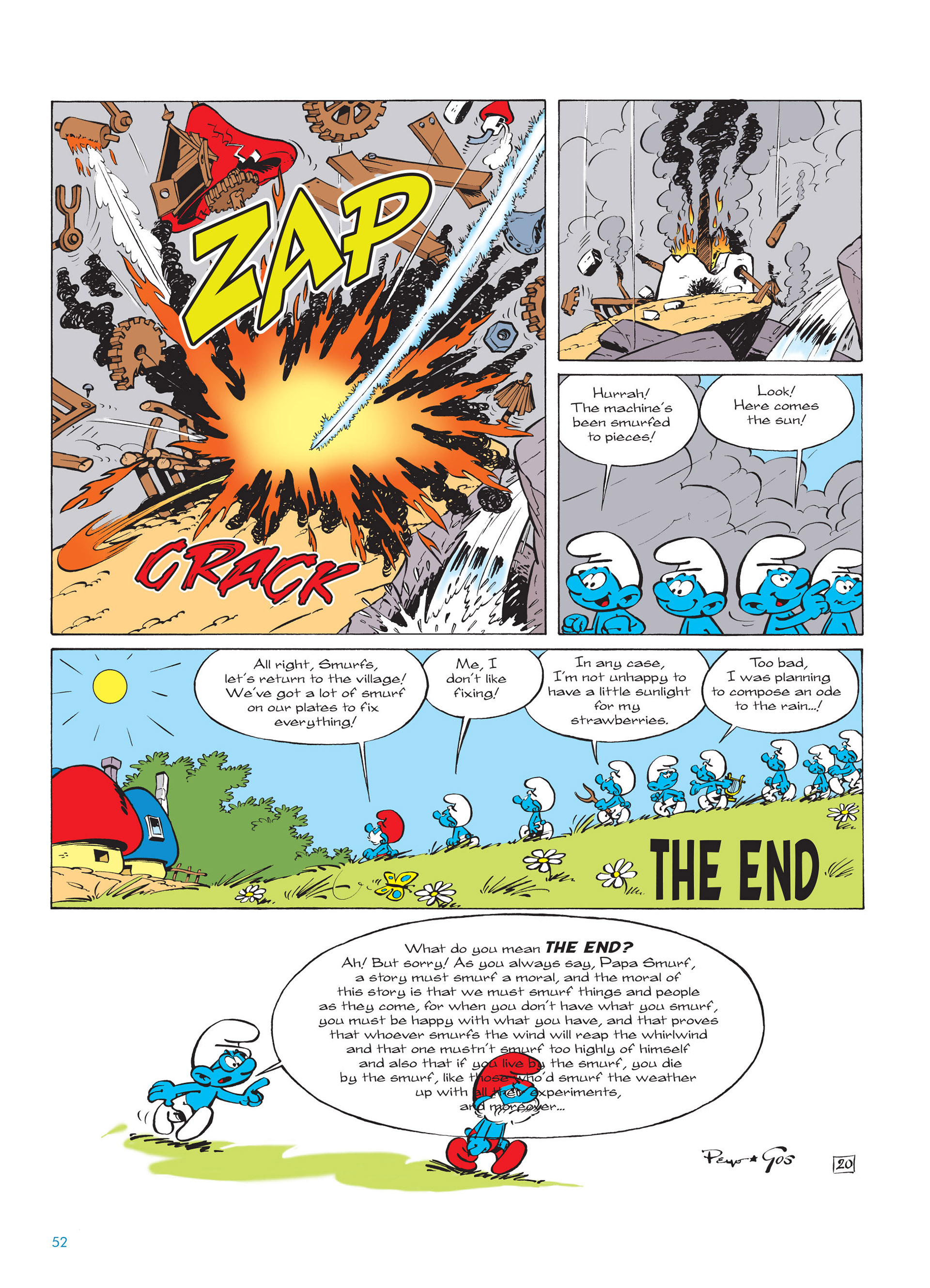 Read online The Smurfs comic -  Issue #14 - 53