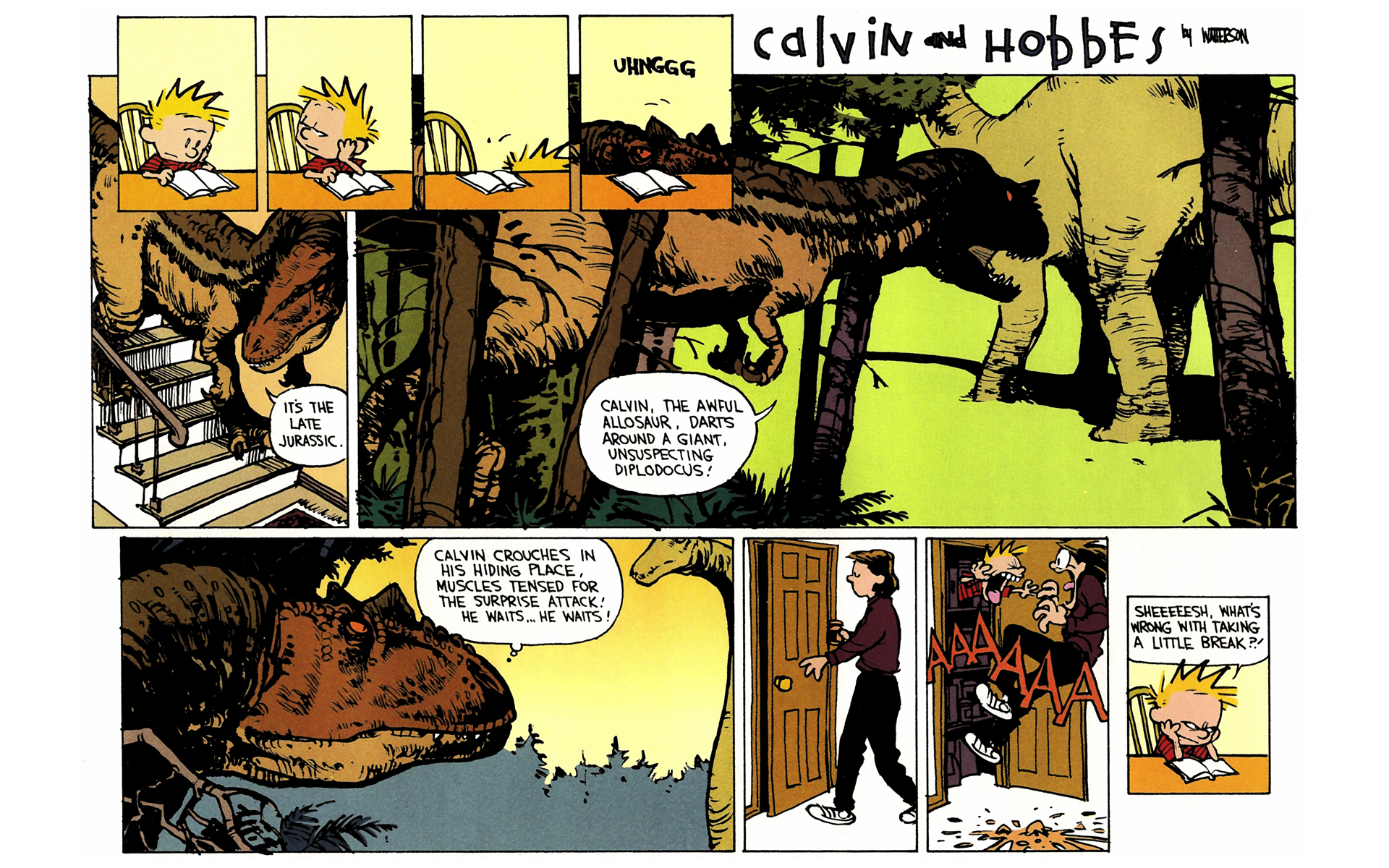 Read online Calvin and Hobbes comic -  Issue #10 - 90