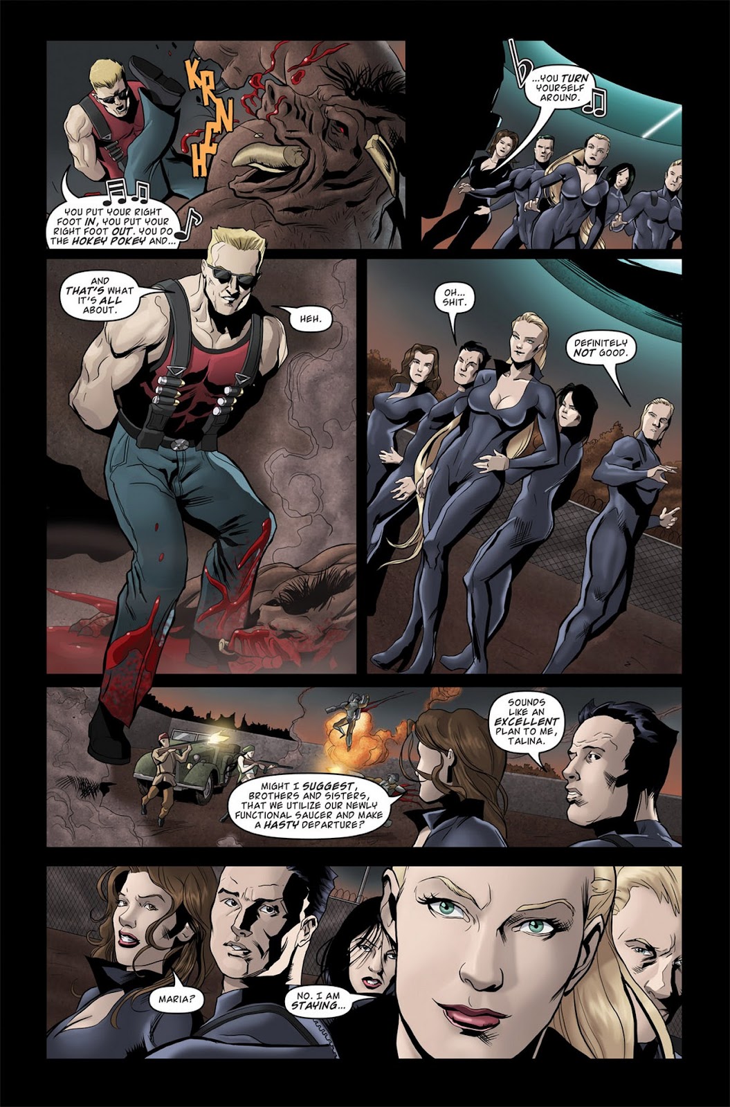 Duke Nukem: Glorious Bastard issue 4 - Page 19