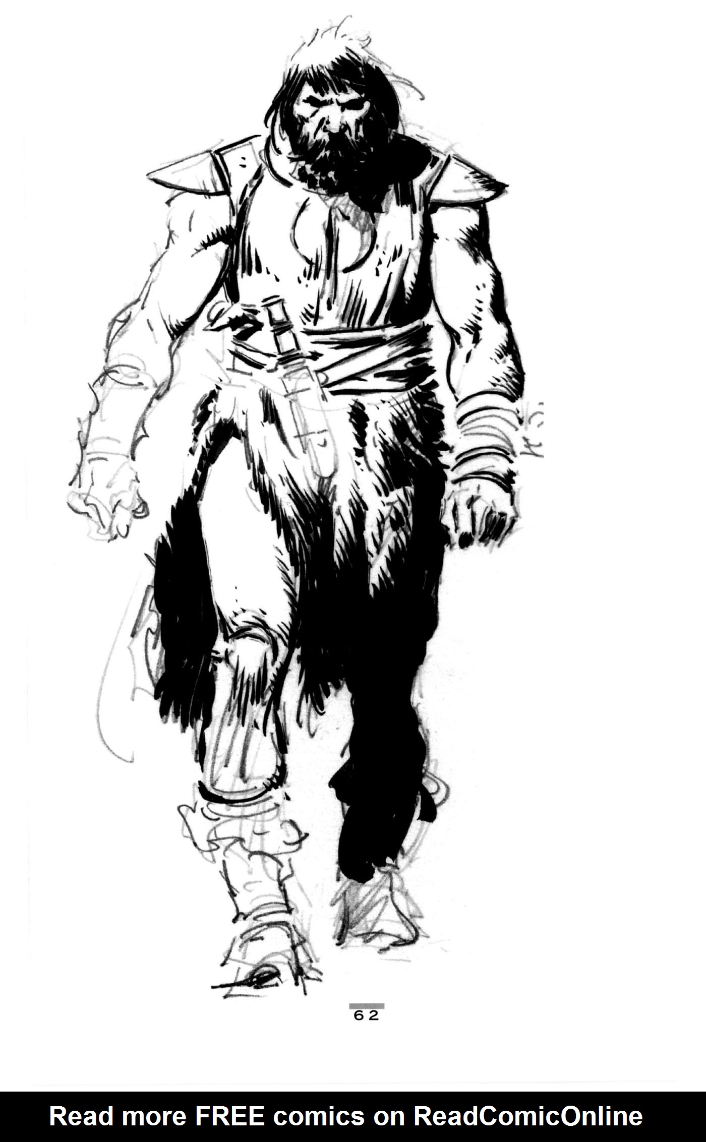 Read online John Buscema Sketchbook comic -  Issue # TPB - 64