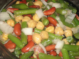 three bean salad