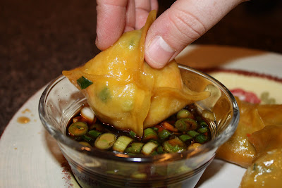 Veggie Potstickers with Soy Dipping Sauce