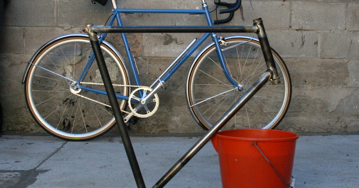 triangle frame bike