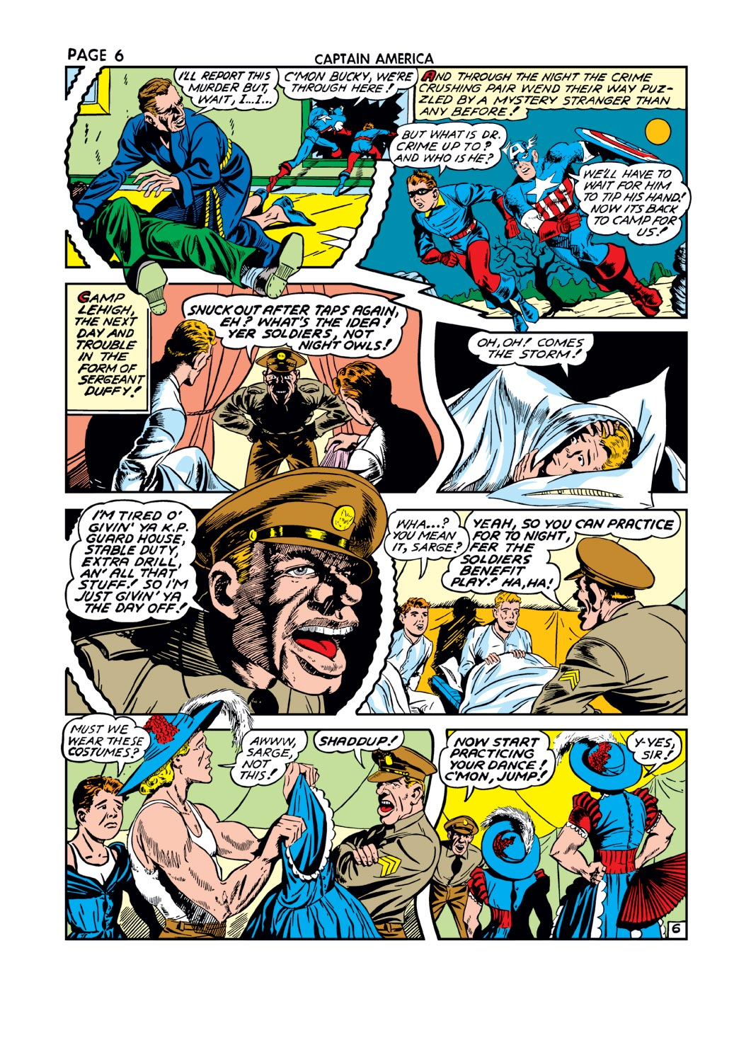 Read online Captain America Comics comic -  Issue #12 - 7