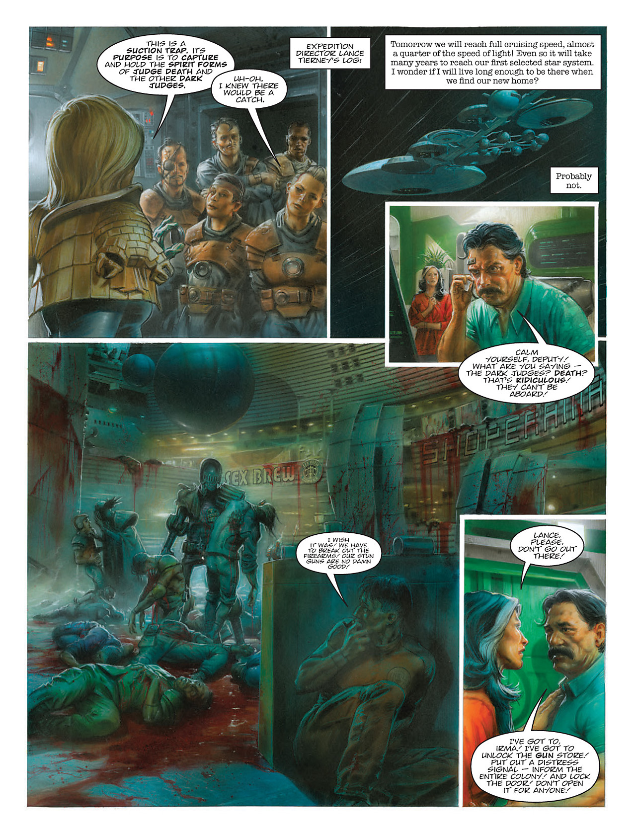 Read online Judge Dredd: Dark Justice comic -  Issue # TPB - 24