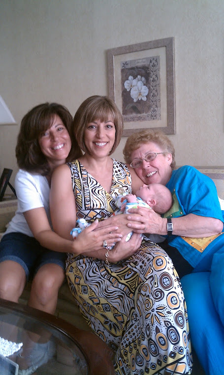 Hanging with Great, Great Aunt Oie and Aunts Joanne and Susie
