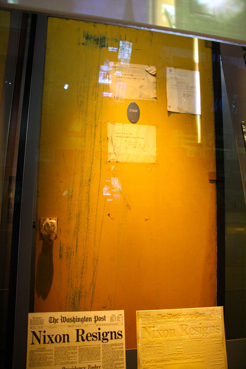 Did they ever make the Watergate break into rooms a tourist site? r