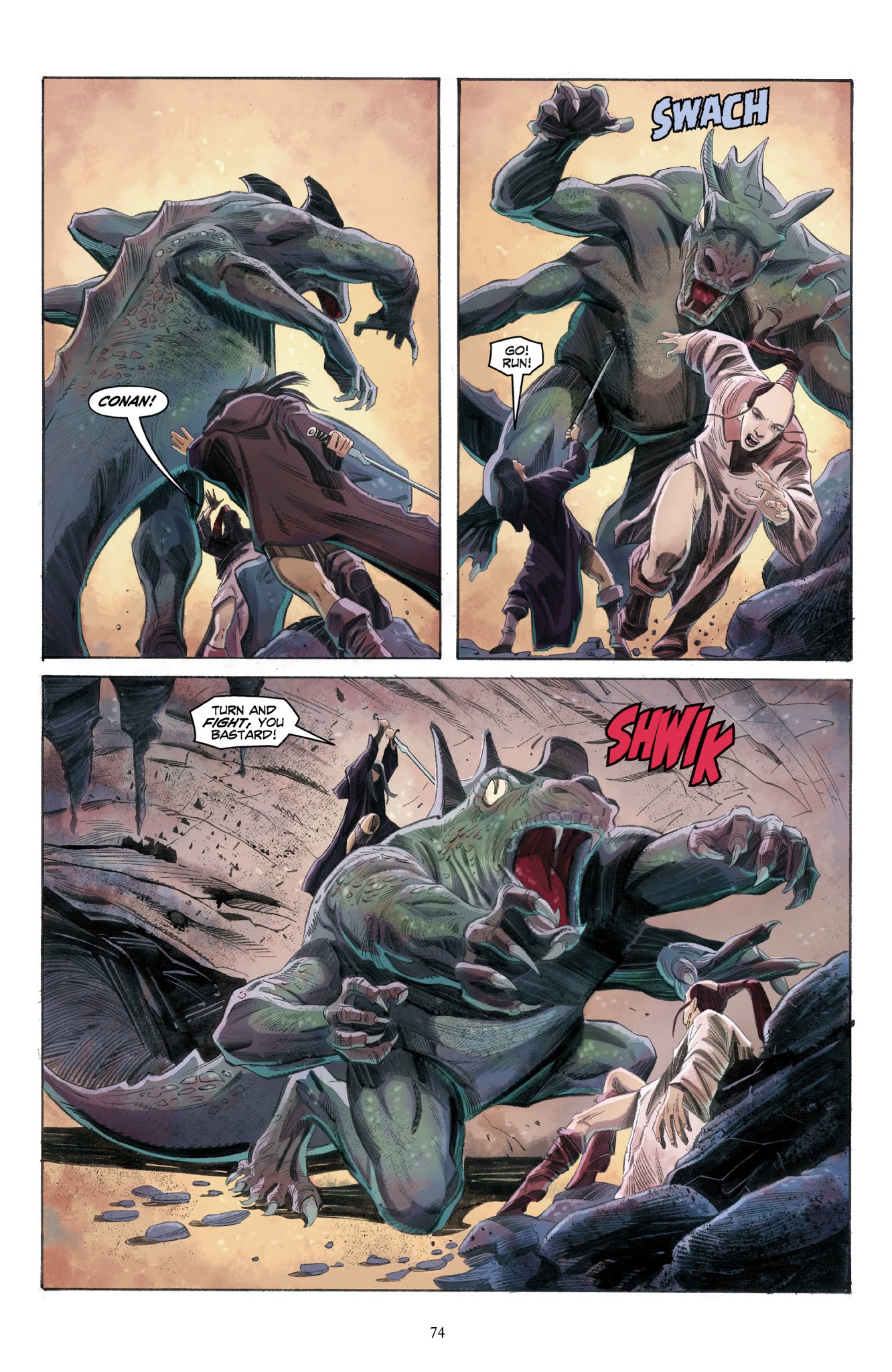 Read online Conan: The Phantoms of the Black Coast comic -  Issue # TPB - 74
