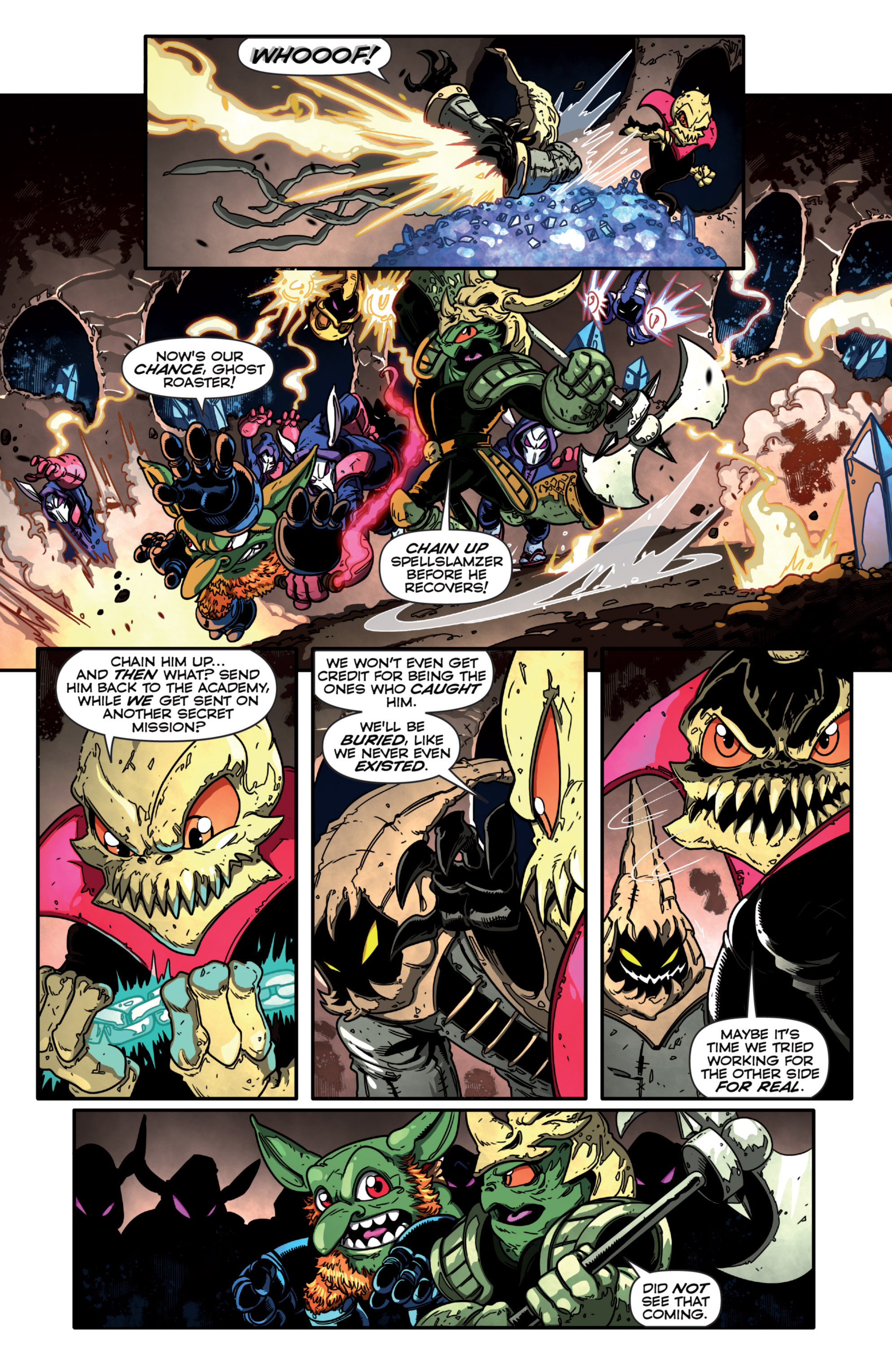 Read online Skylanders Superchargers comic -  Issue #3 - 9