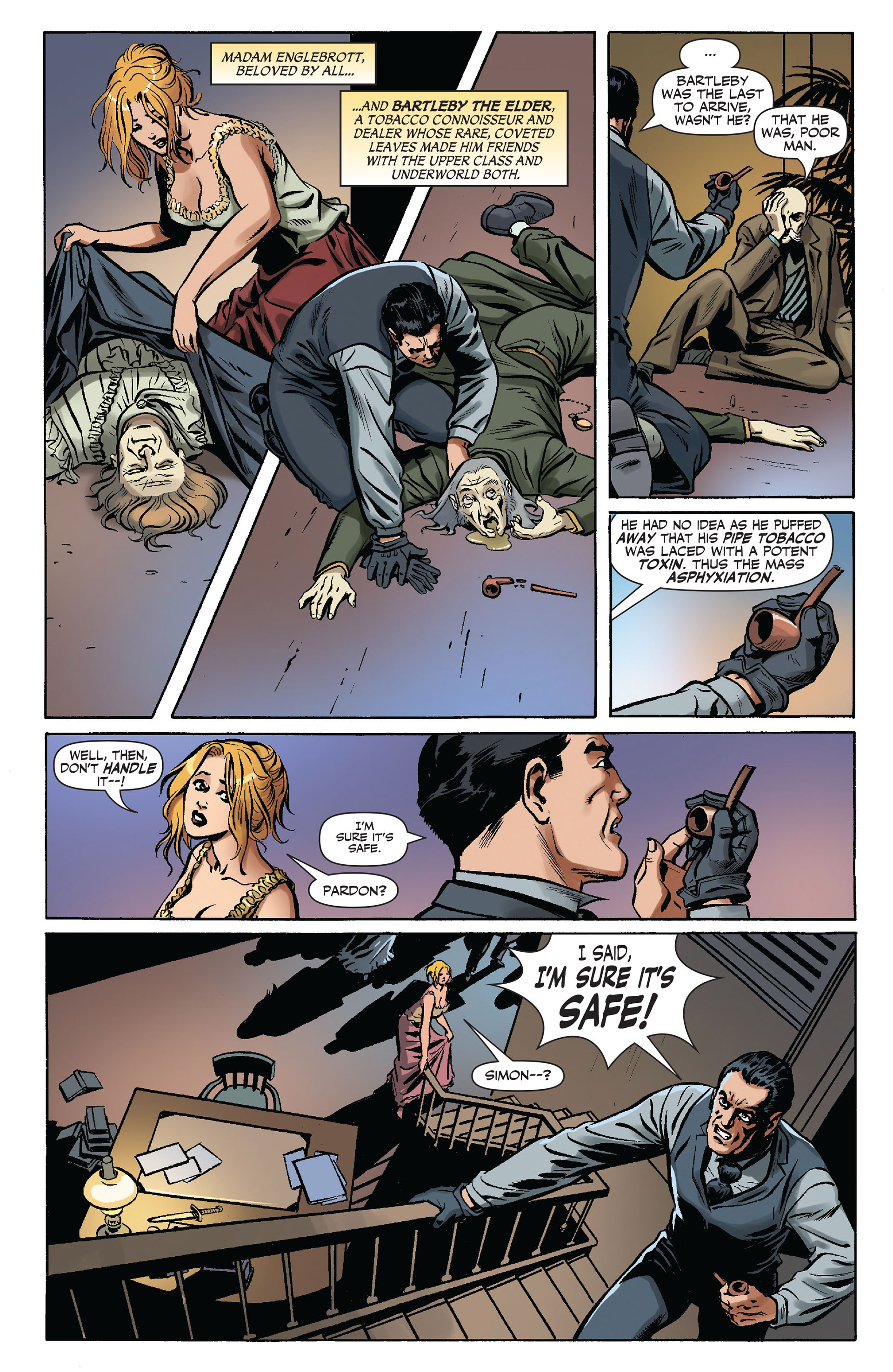 Read online Ruse (2011) comic -  Issue #3 - 11