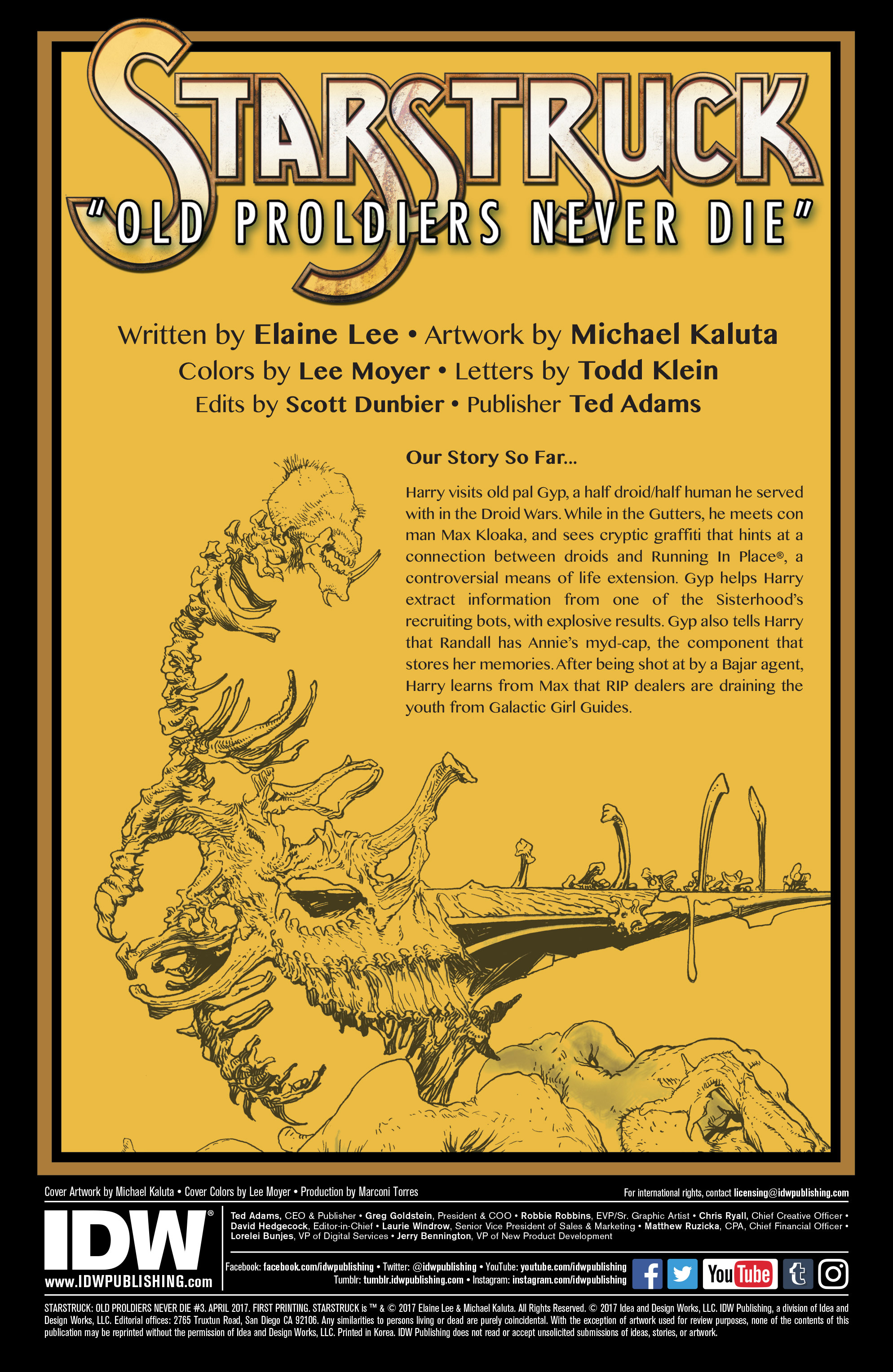 Read online Starstruck: Old Proldiers Never Die comic -  Issue #3 - 2