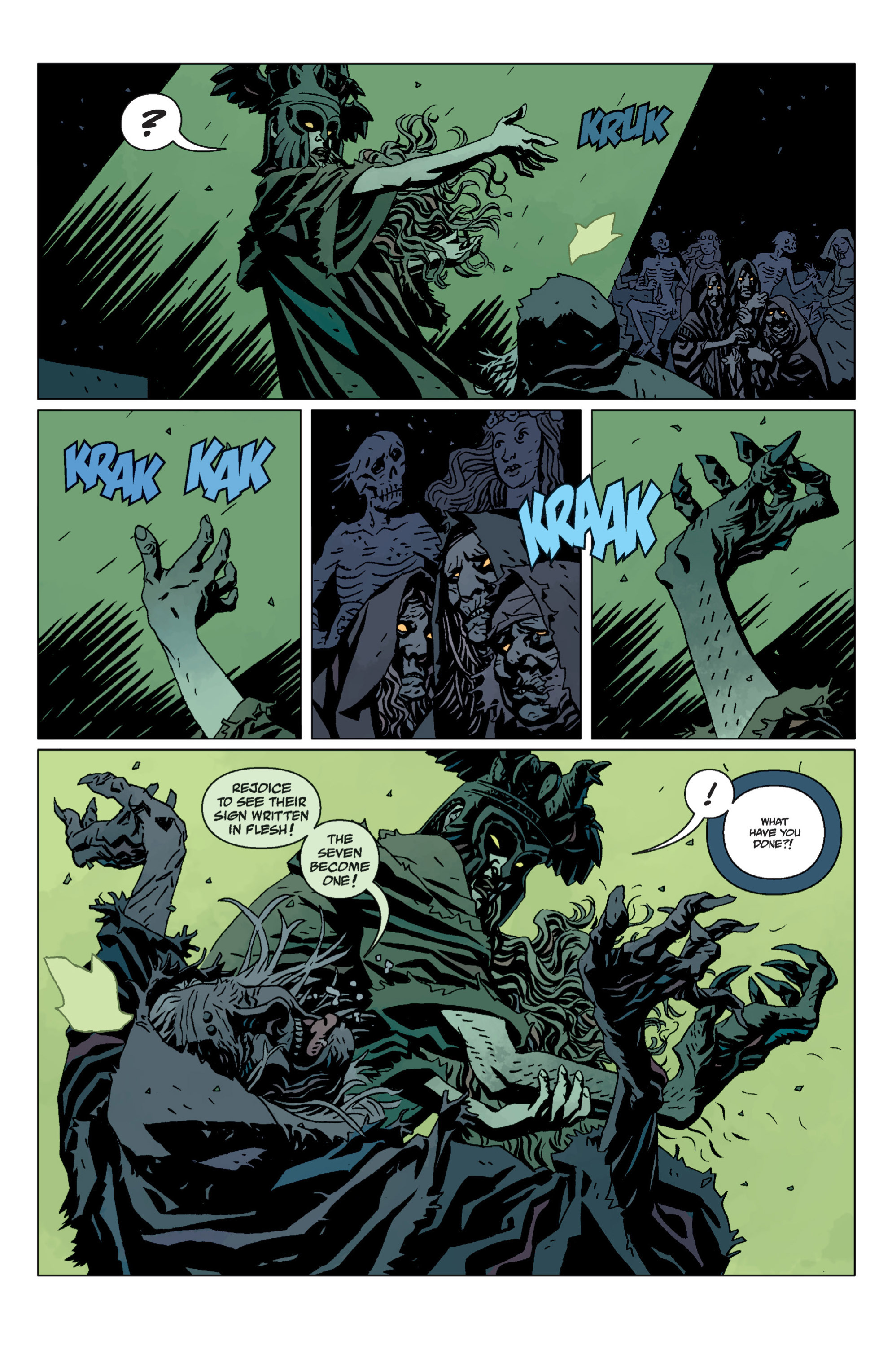 Read online Hellboy comic -  Issue #12 - 83