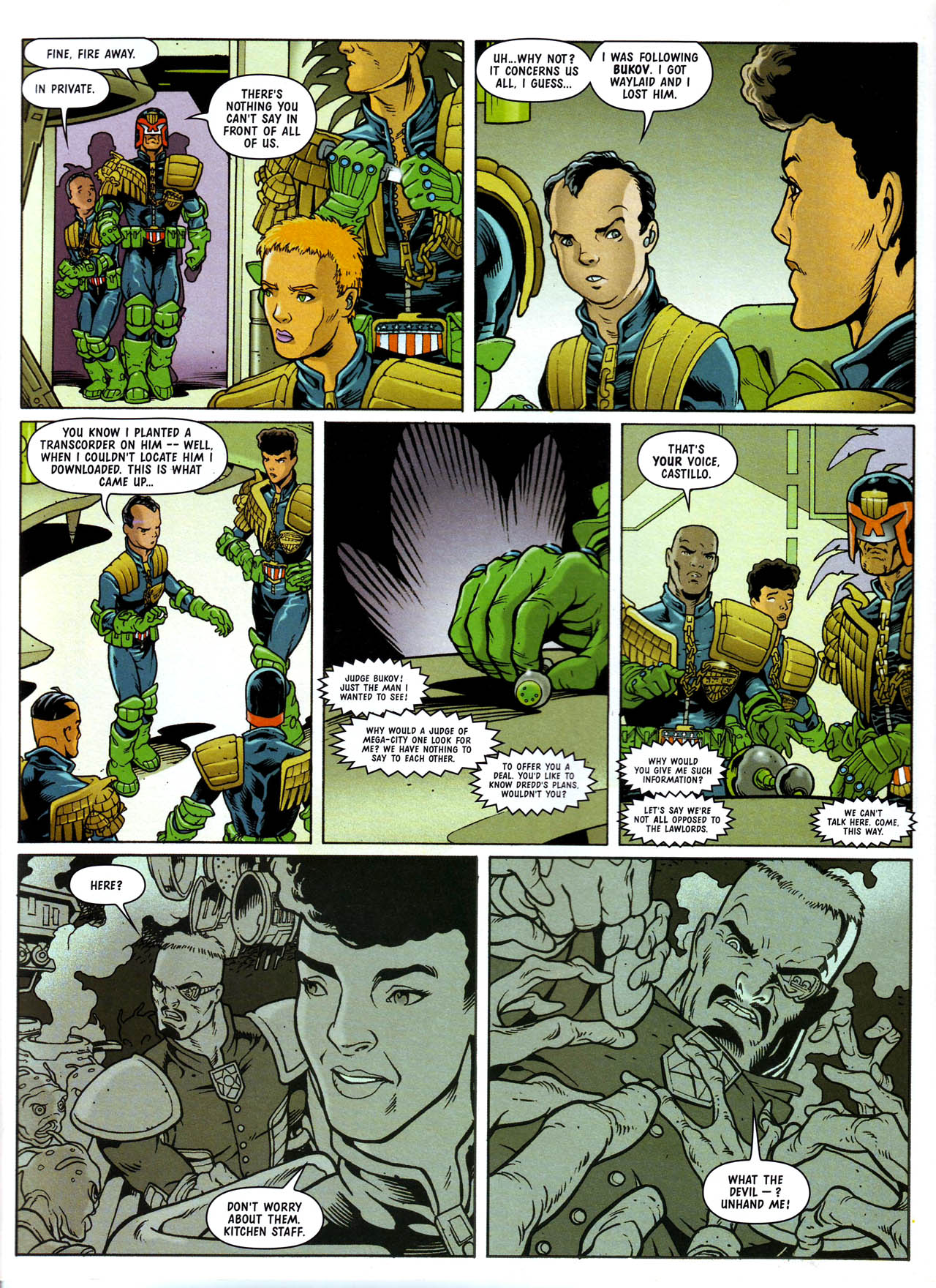 Read online Judge Dredd Megazine (vol. 3) comic -  Issue #77 - 11