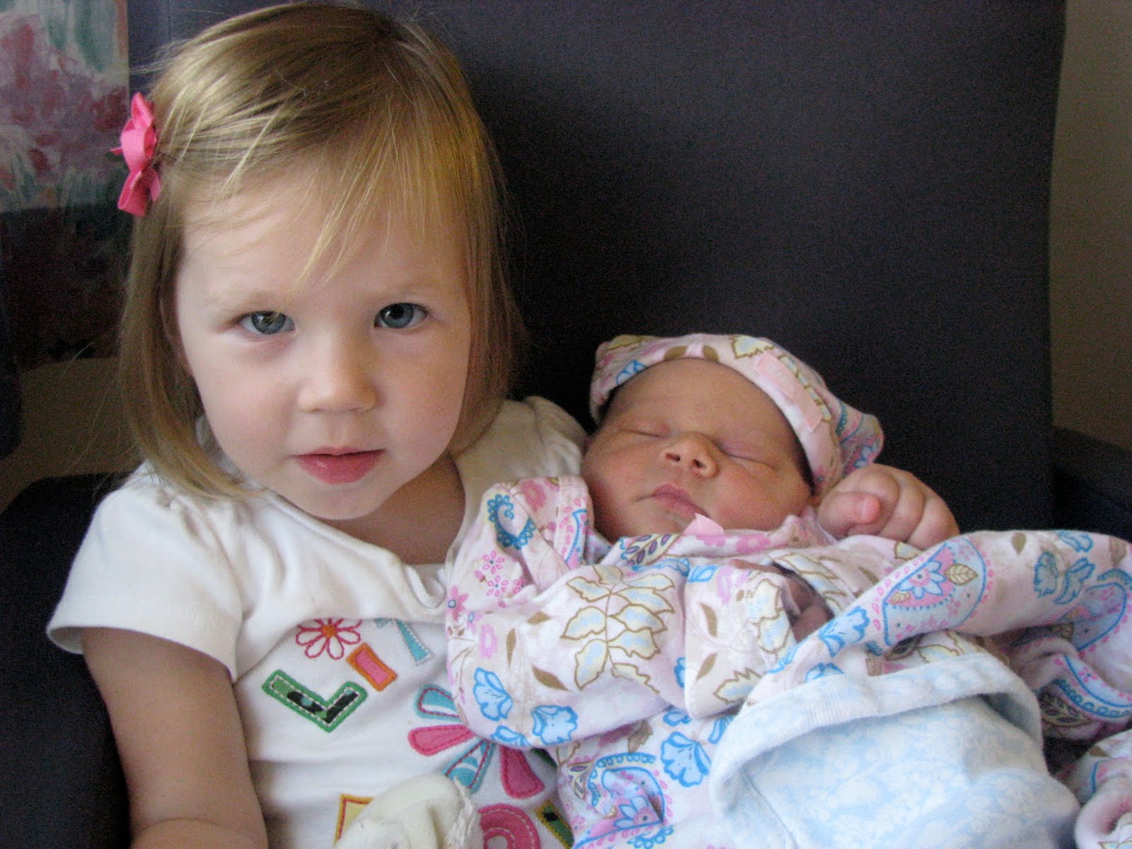 My Irish Babies: Meeting Baby Elyse