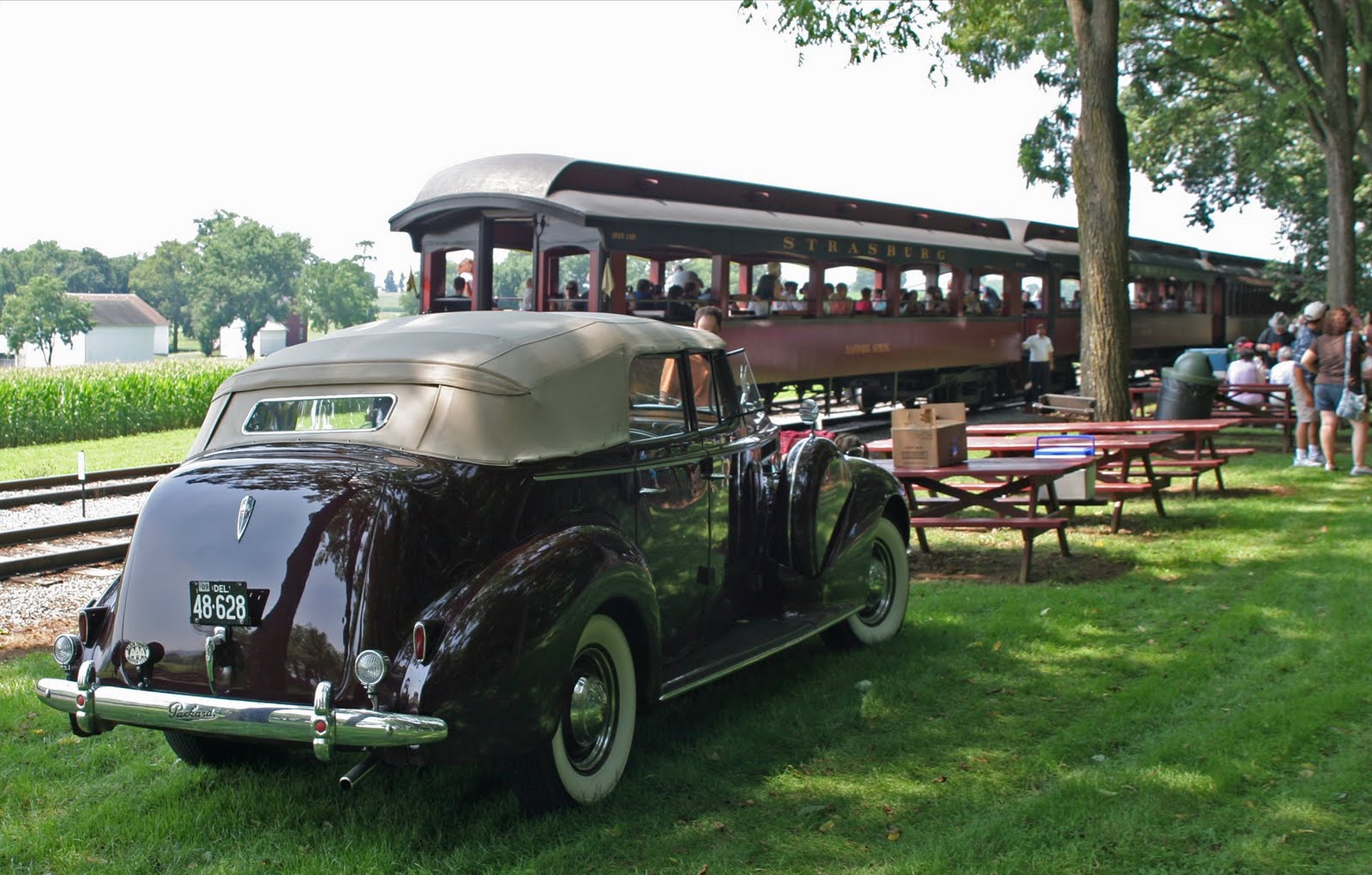 Strasburg Rail Road Hosts The Rolling Antique Auto Show & Run Fun