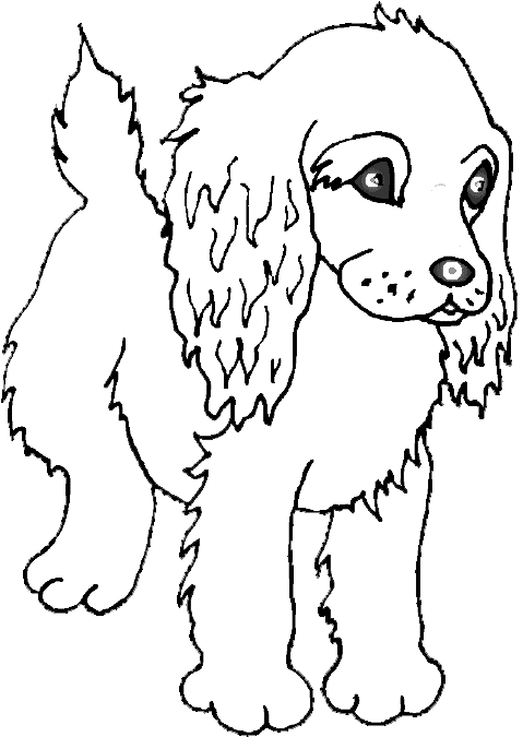 July 2010Dog Coloring Pages