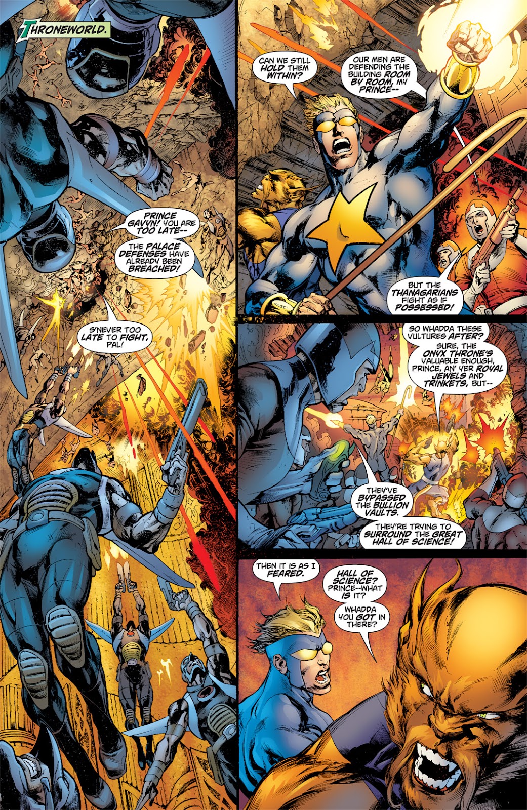Rann/Thanagar War issue 3 - Page 9