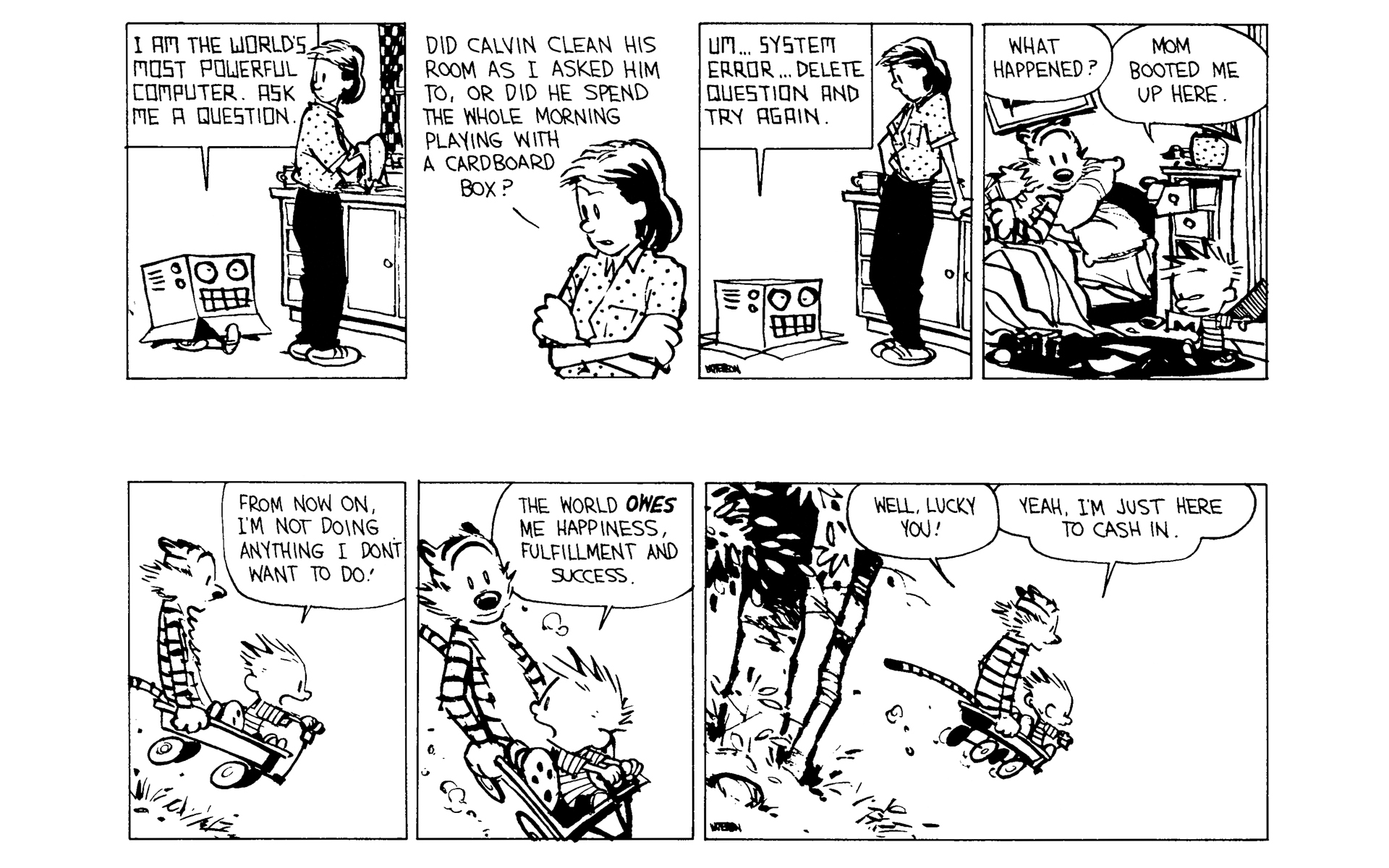 Read online Calvin and Hobbes comic -  Issue #9 - 143
