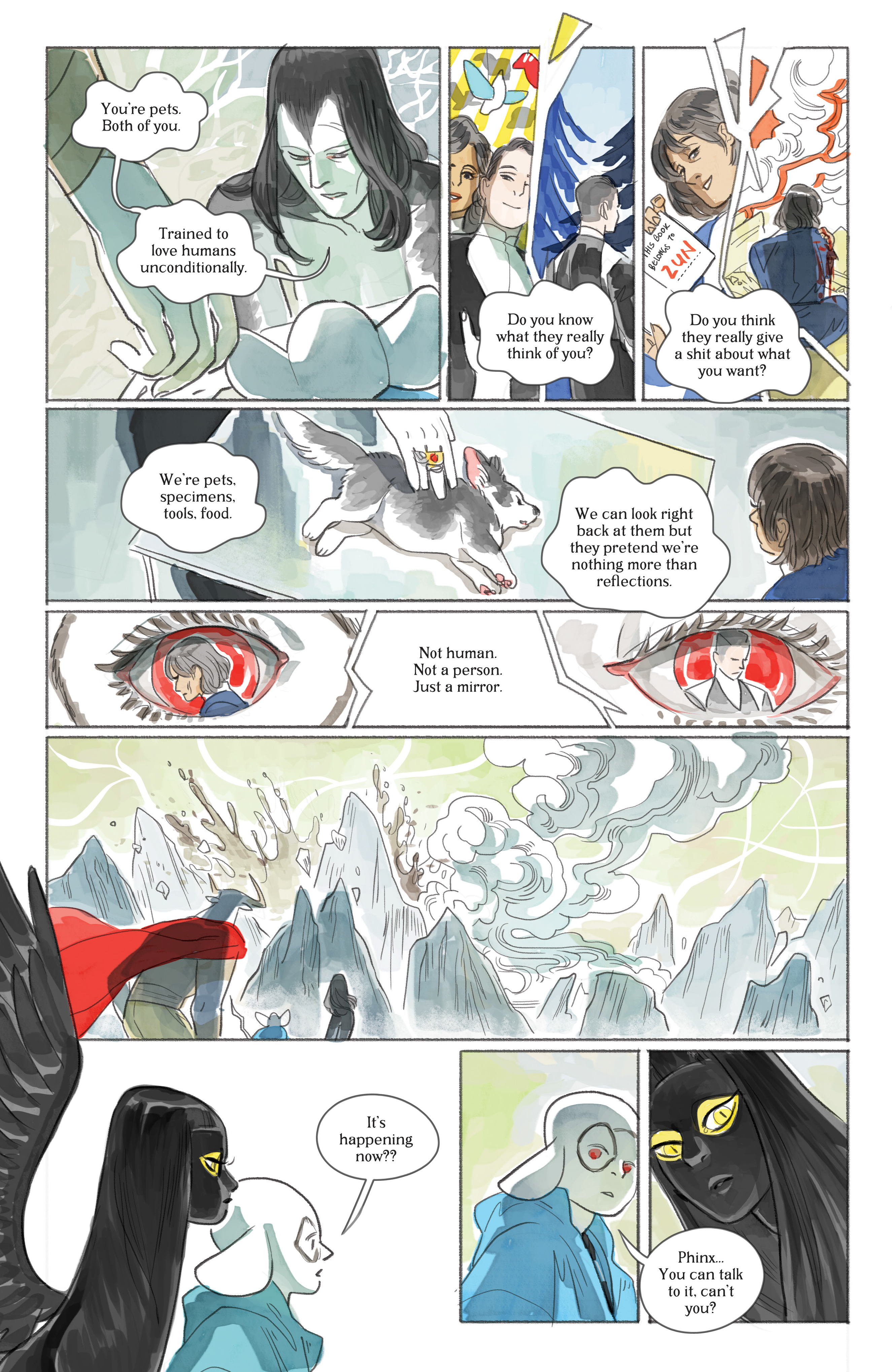 Read online Mirror comic -  Issue #4 - 25