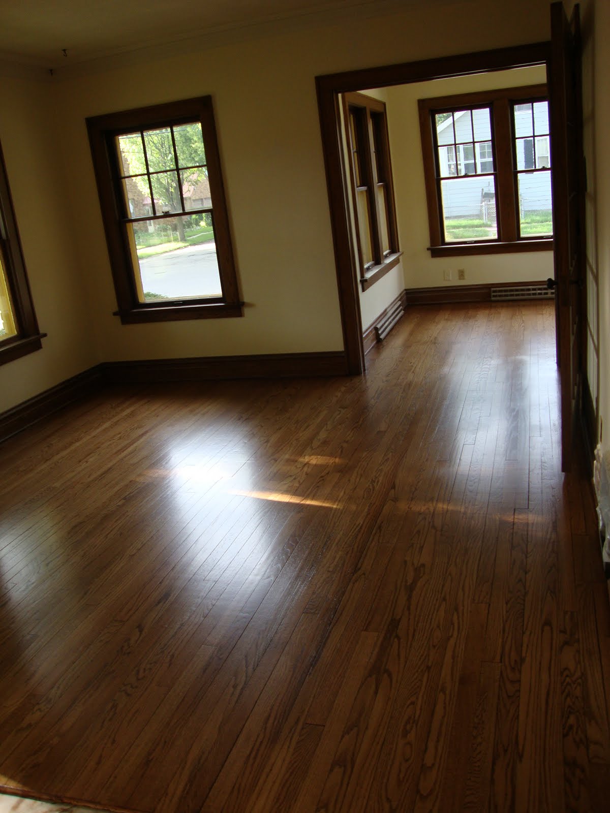 What Color Trim with Dark Wood Floors
