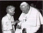 Margarida e o Papa João Paulo II