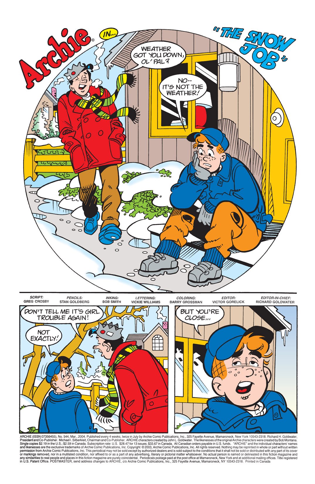 Read online Archie (1960) comic -  Issue #544 - 2