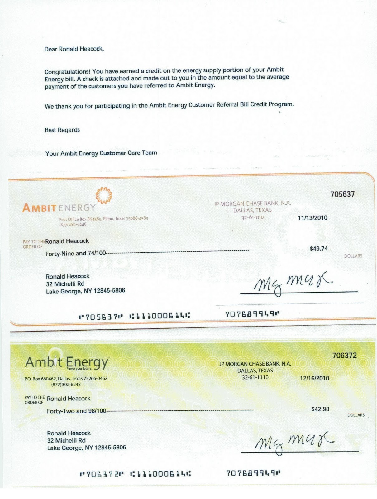 Energy From Ambit