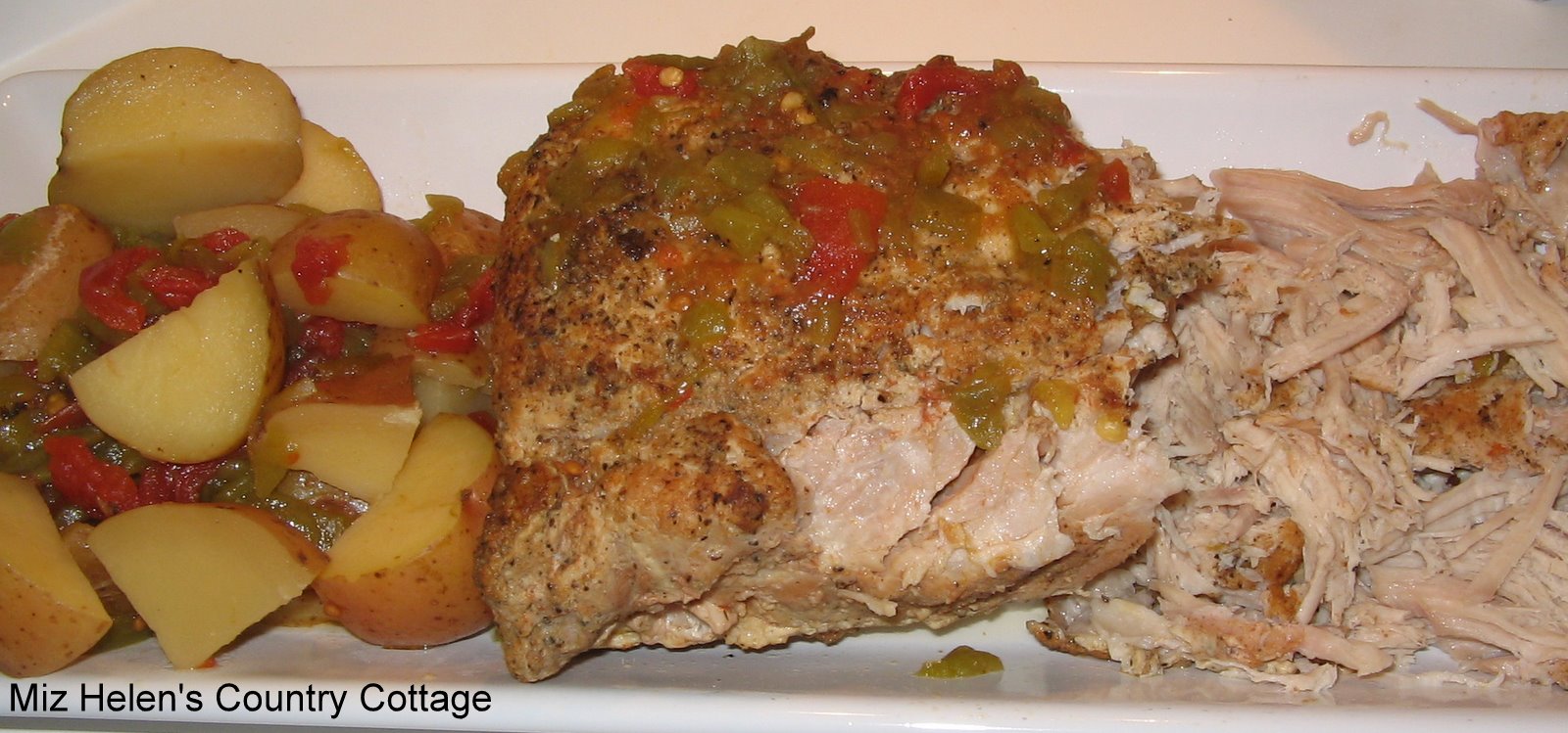 Whats For Dinner Next WeekGreen Chili Pulled Pork Burrito's