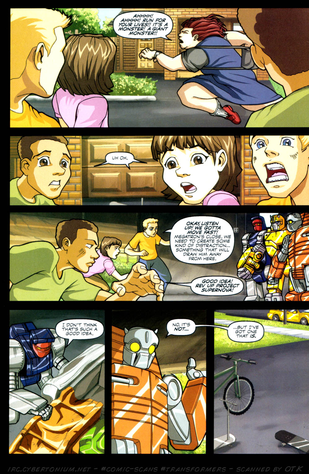 Read online Transformers Armada comic -  Issue #4 - 16