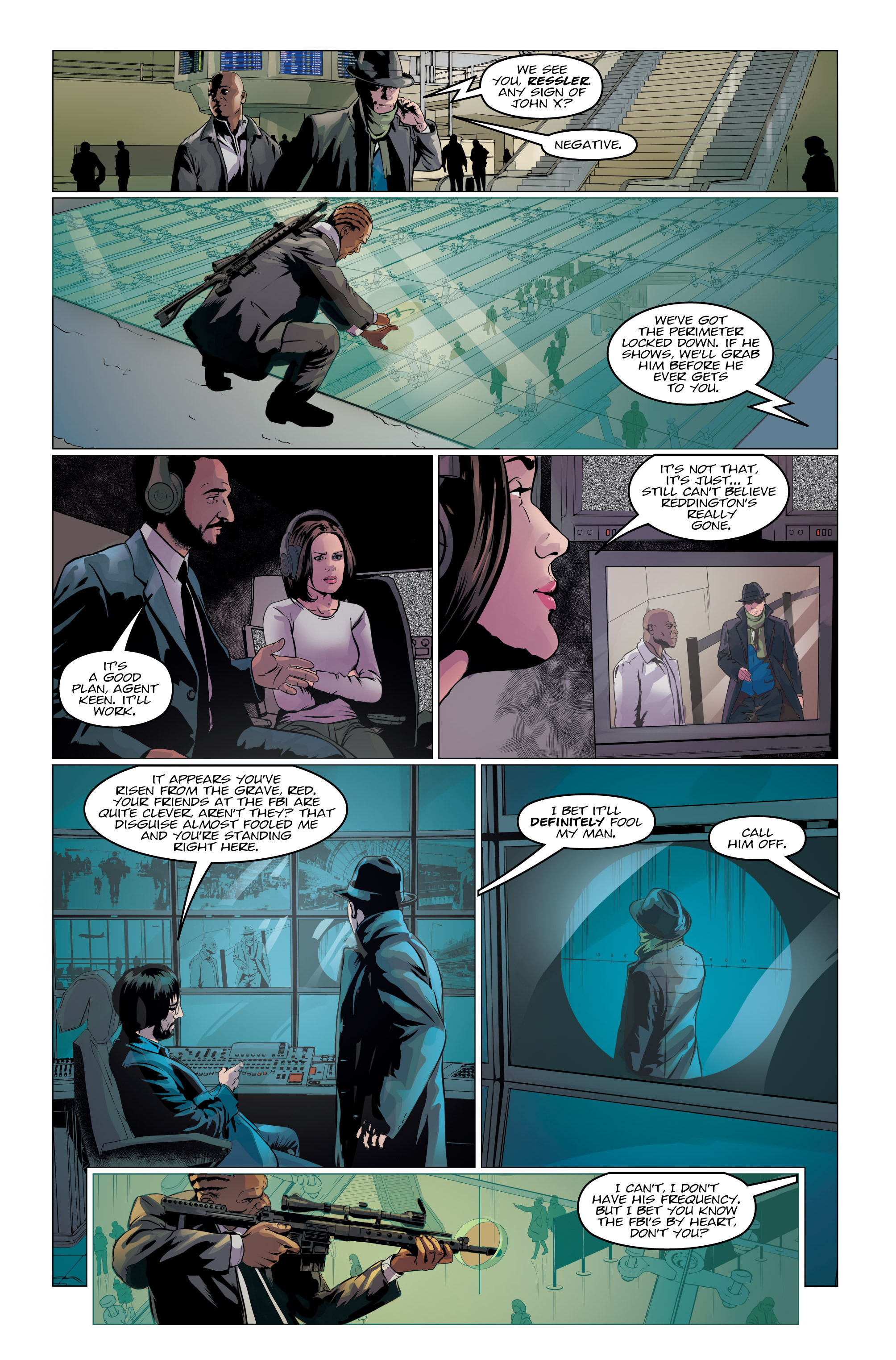 Read online The Blacklist comic -  Issue #4 - 16