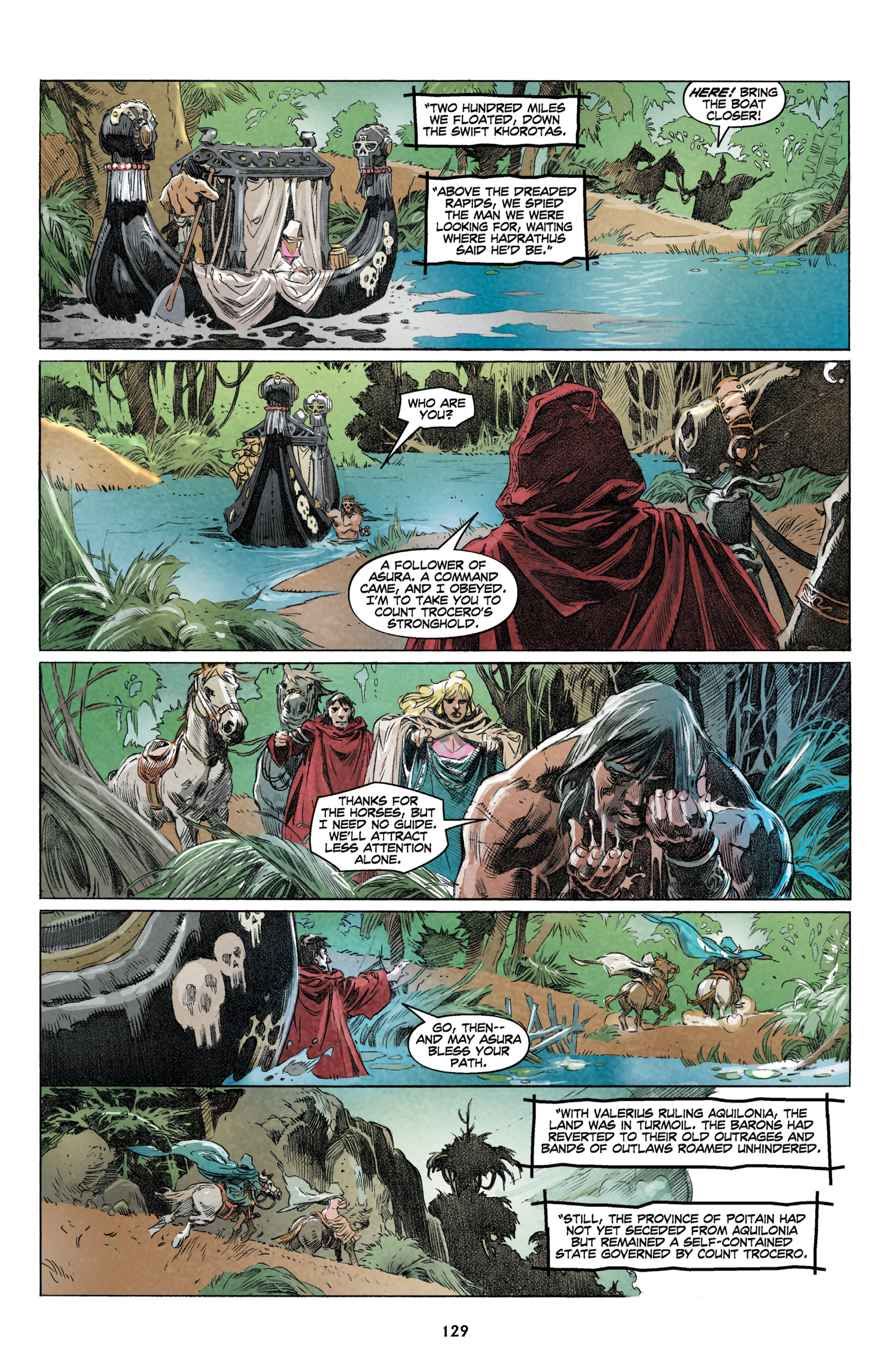 Read online King Conan: The Hour of the Dragon comic -  Issue # _TPB - 129