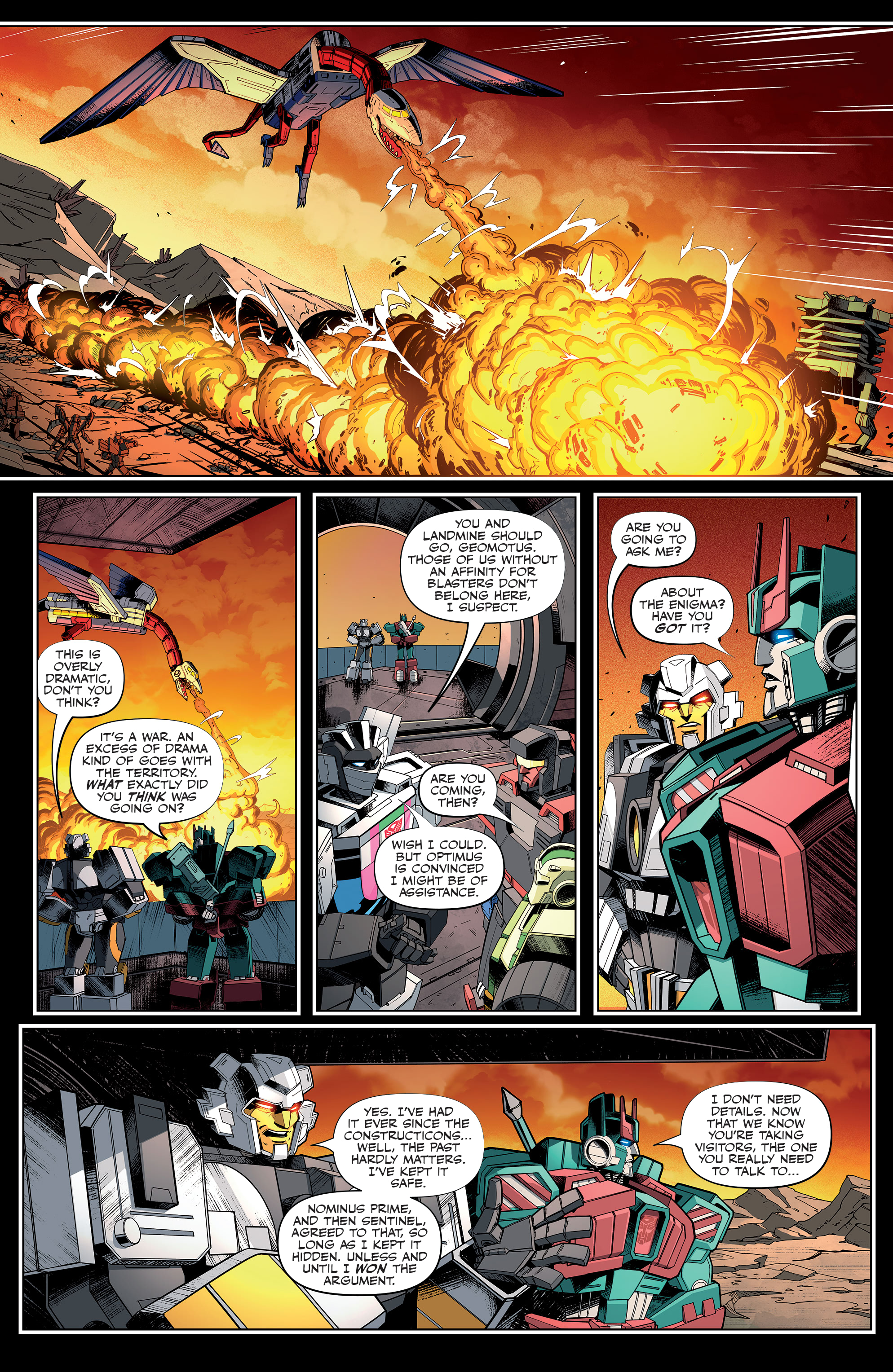 Read online Transformers (2019) comic -  Issue #35 - 12