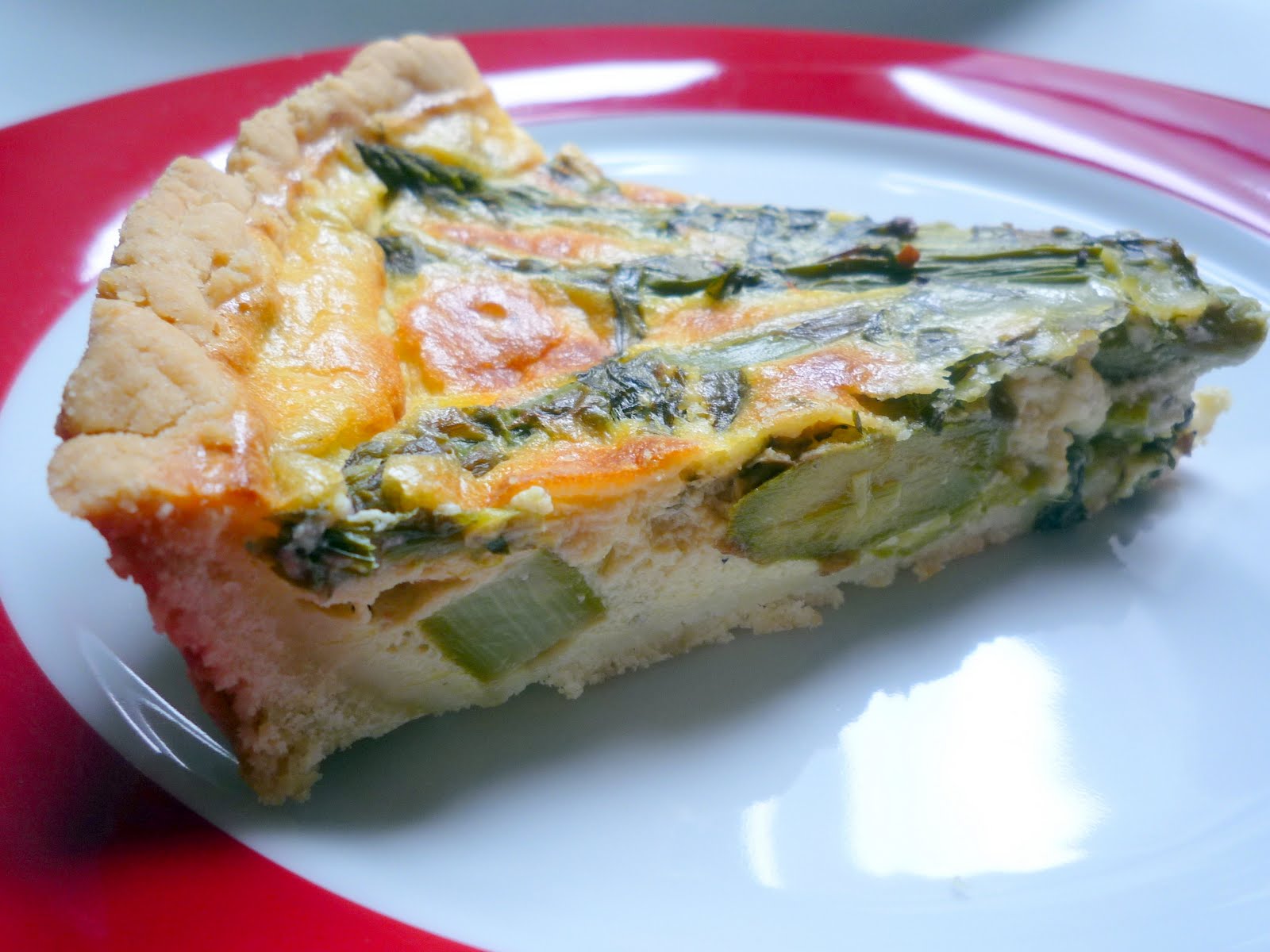 Bolli&amp;#39;s Kitchen: Spargel- Safran- Chèvre - Quiche aux asperges ...