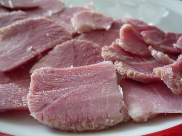 Bolli&amp;#39;s Kitchen: Carpaccio de jarret de porc (caco) à la vinaigrette de ...