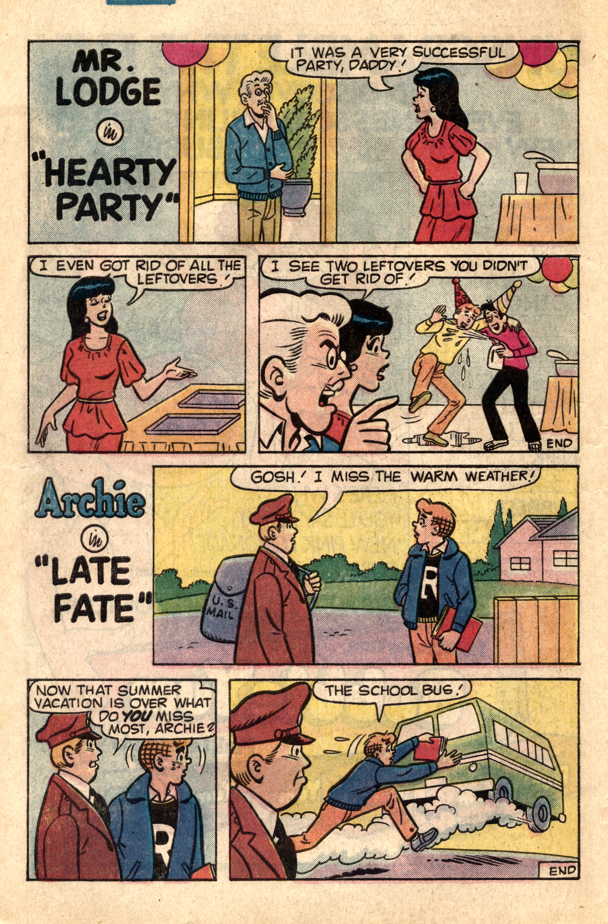 Read online Archie's TV Laugh-Out comic -  Issue #92 - 10