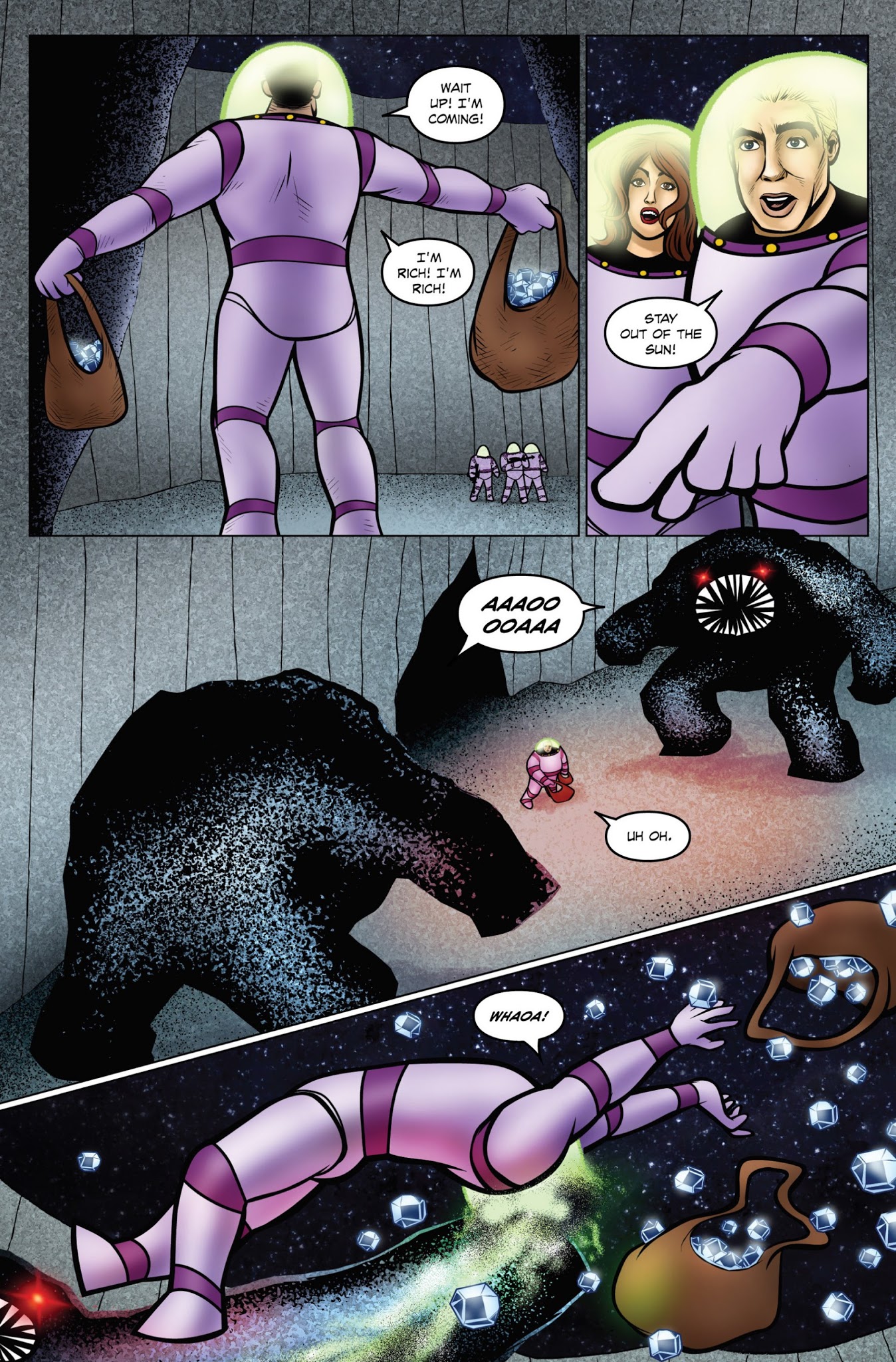 Read online Space Women Beyond the Stratosphere comic -  Issue # TPB - 95