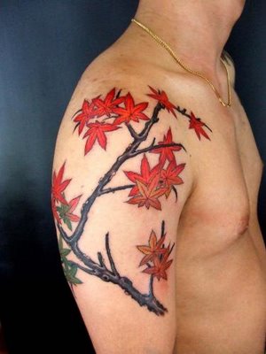 Flower Tattoo For Shoulder. flower tattoos on shoulder.