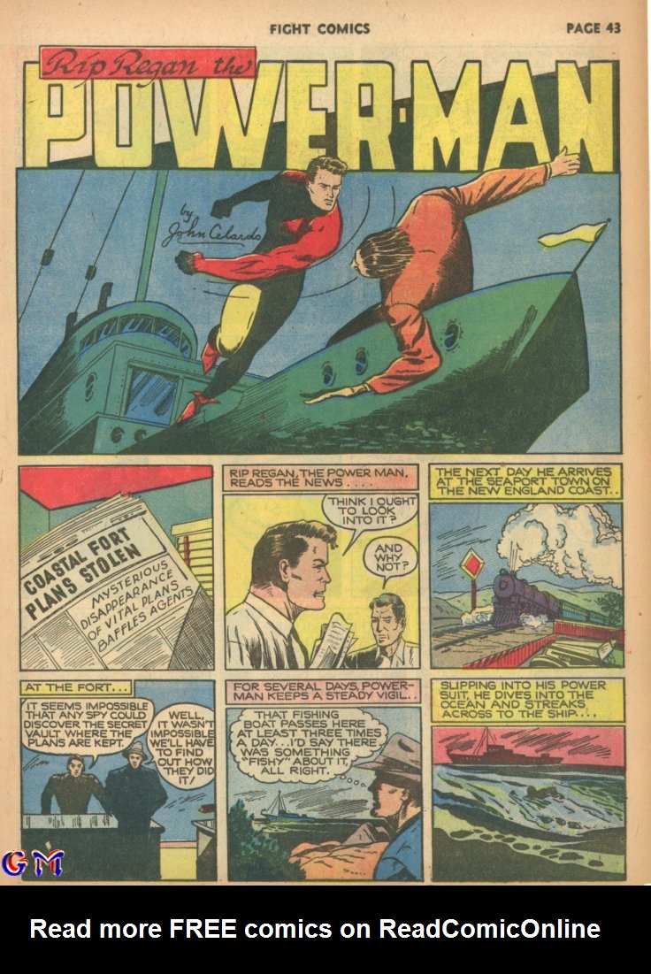 Read online Fight Comics comic -  Issue #11 - 45