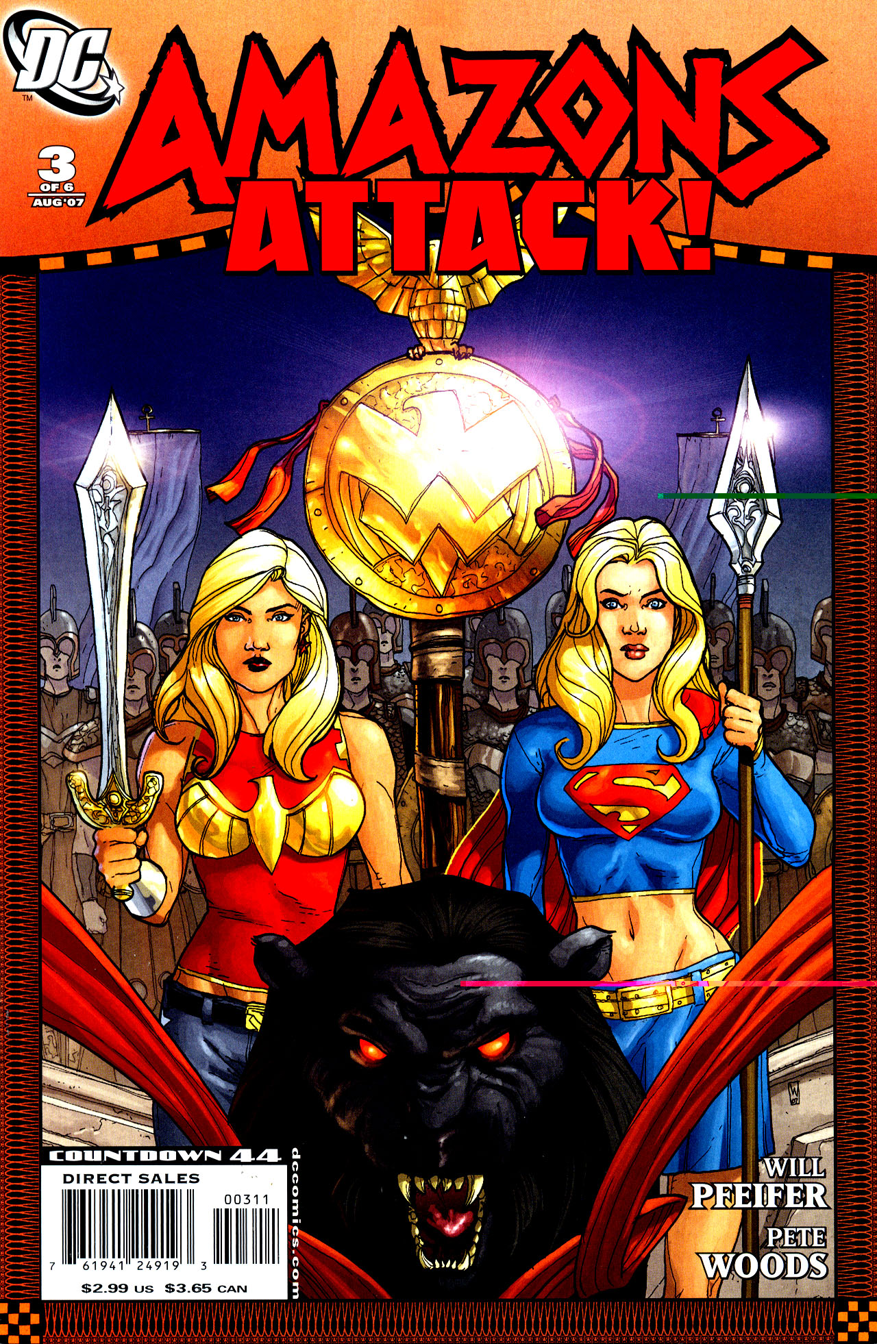 Read online Amazons Attack comic -  Issue #3 - 1