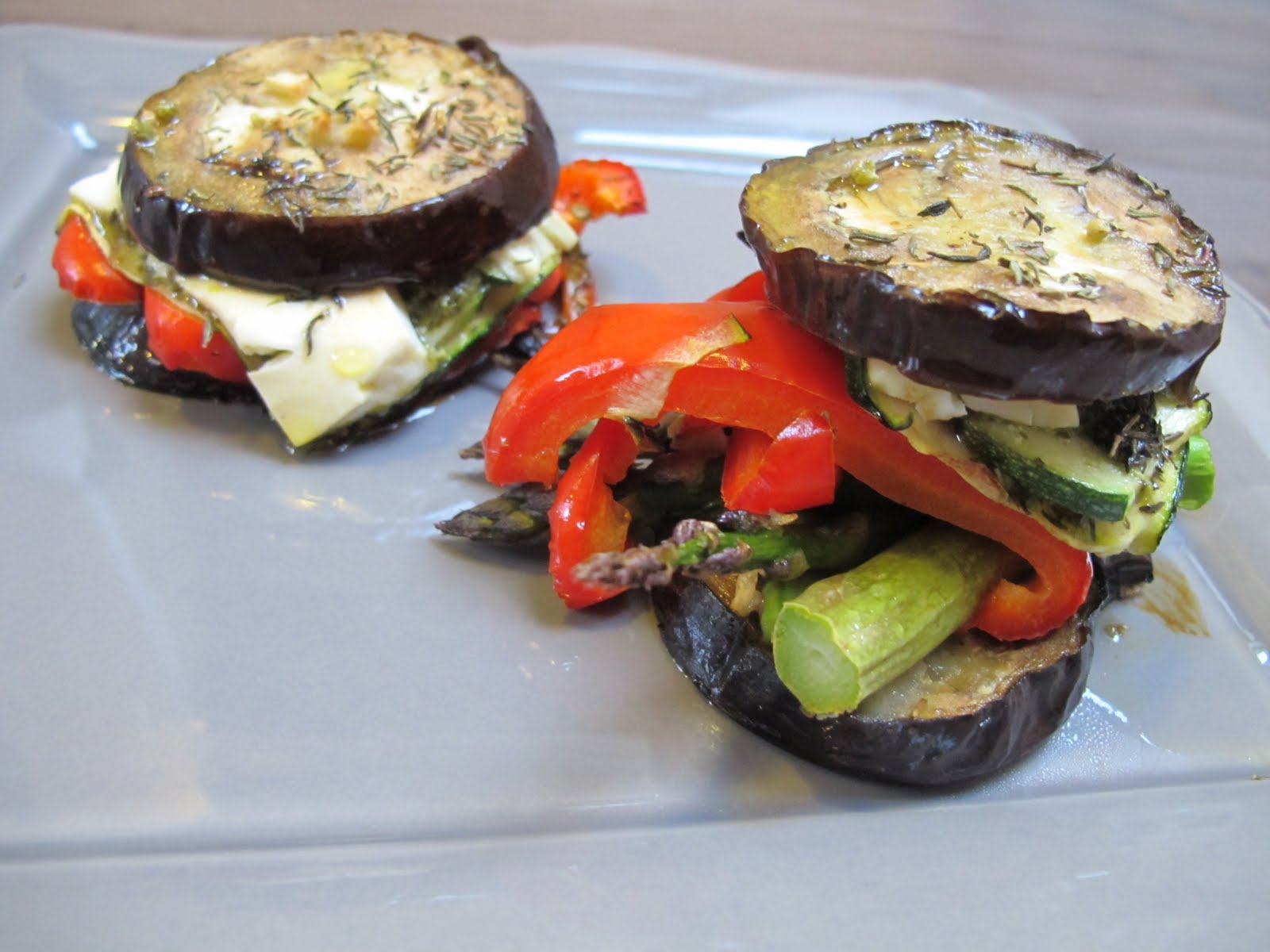 The tasty side to life: Vegetarian Tuesday!- Roasted Eggplant, Zucchini ...